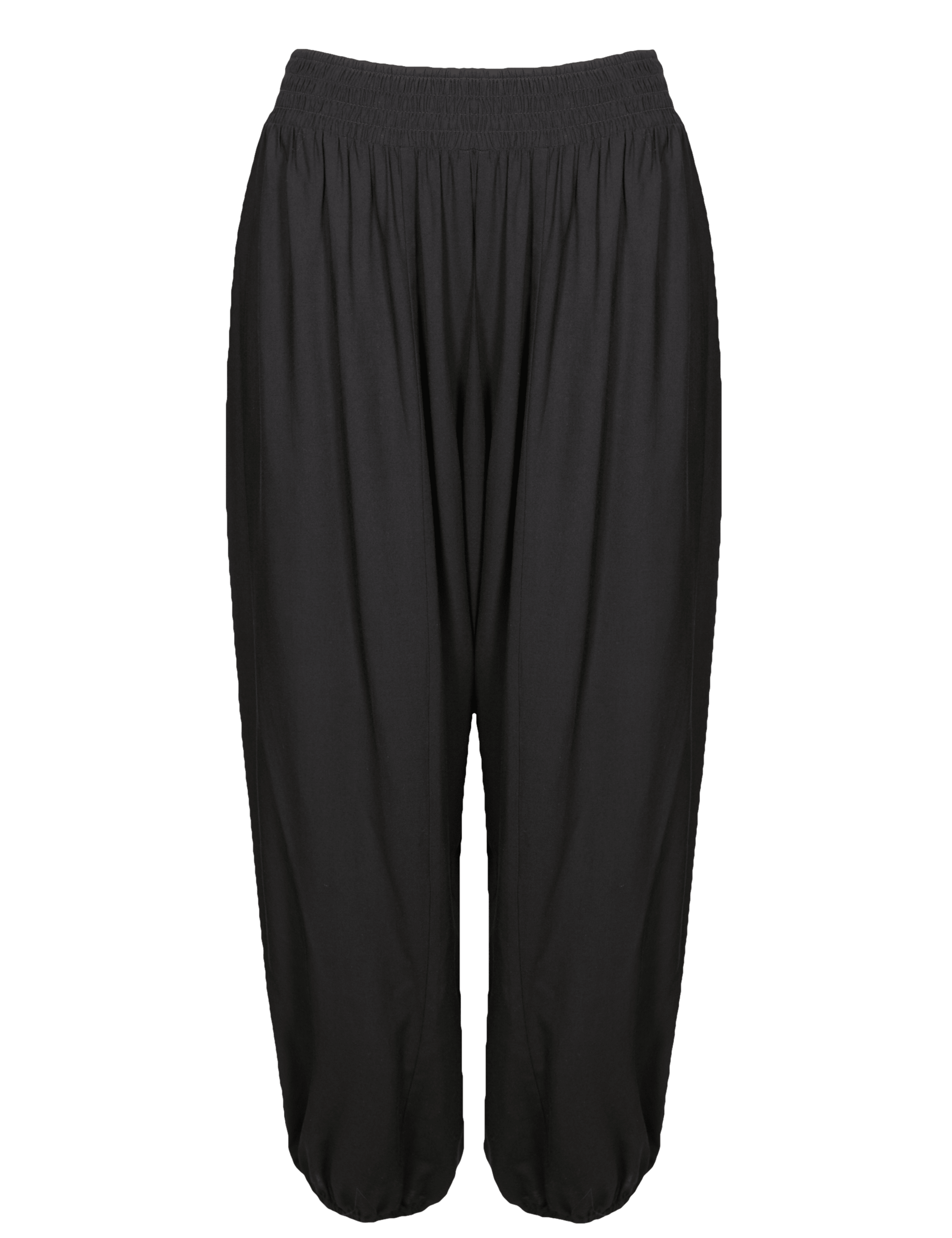 Smocked Waist Harem Trousers 2 of 5