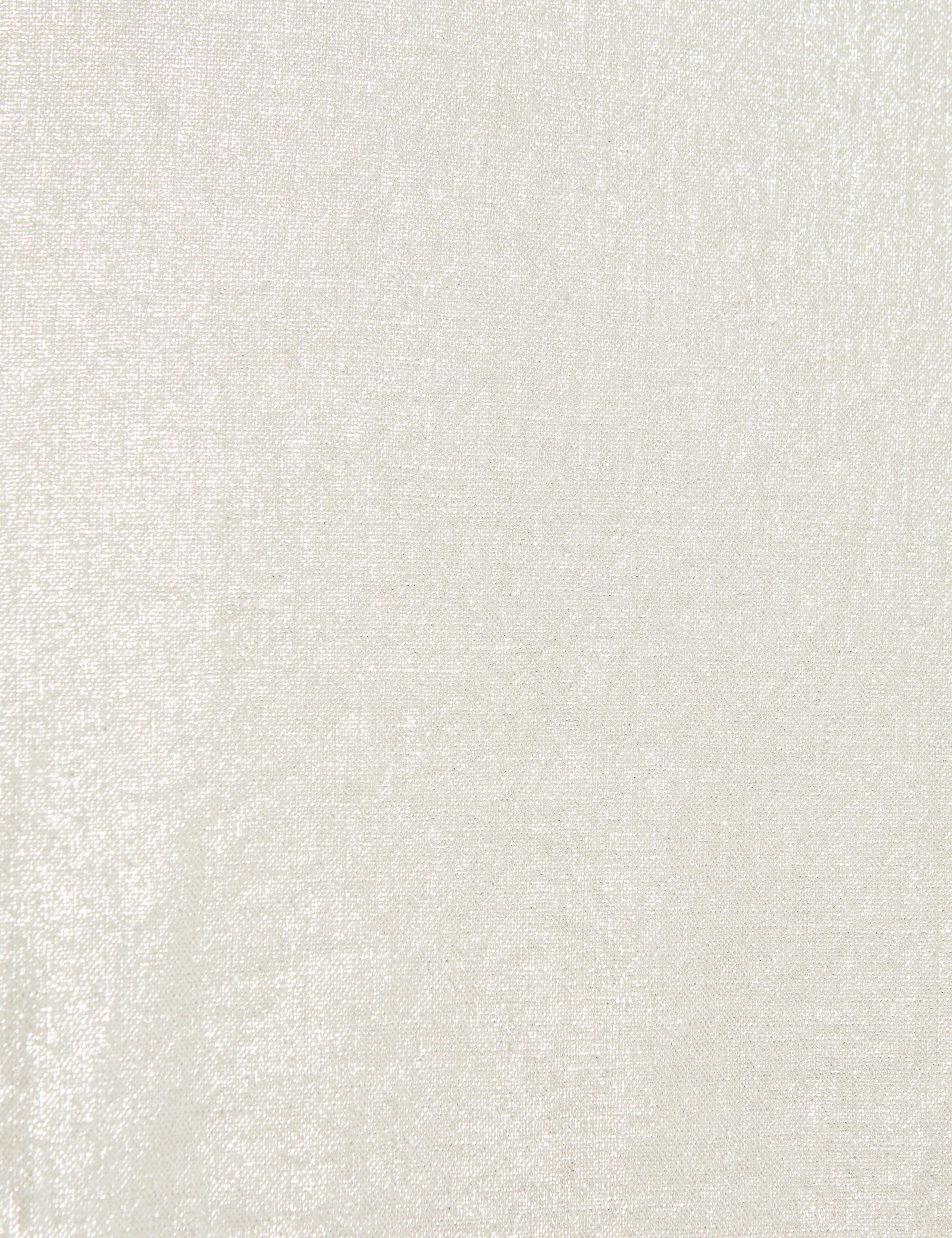 Linen Rich Shimmer Cross Back Tank Top 5 of 5