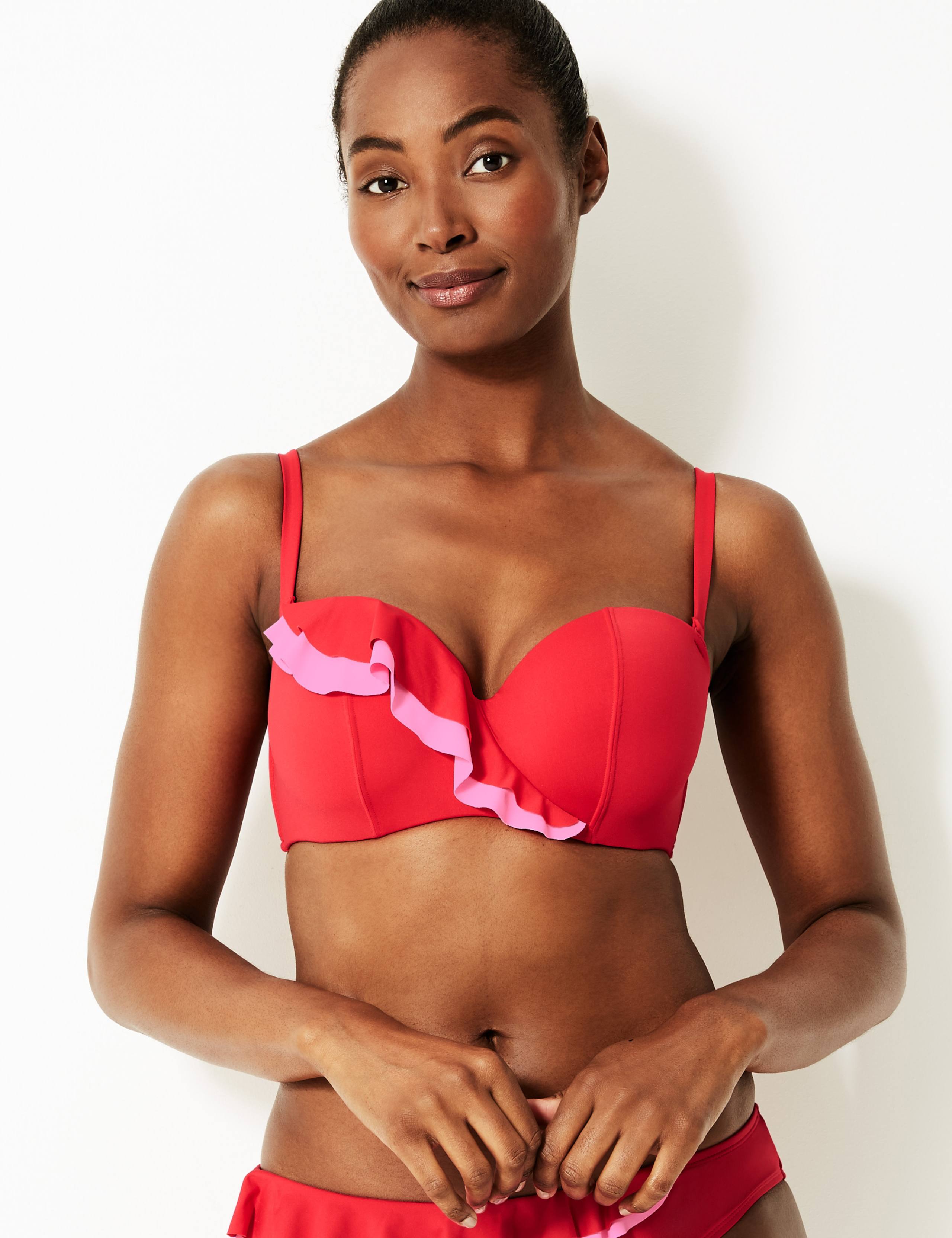 Underwired Bandeau Bikini Top A-E 1 of 5