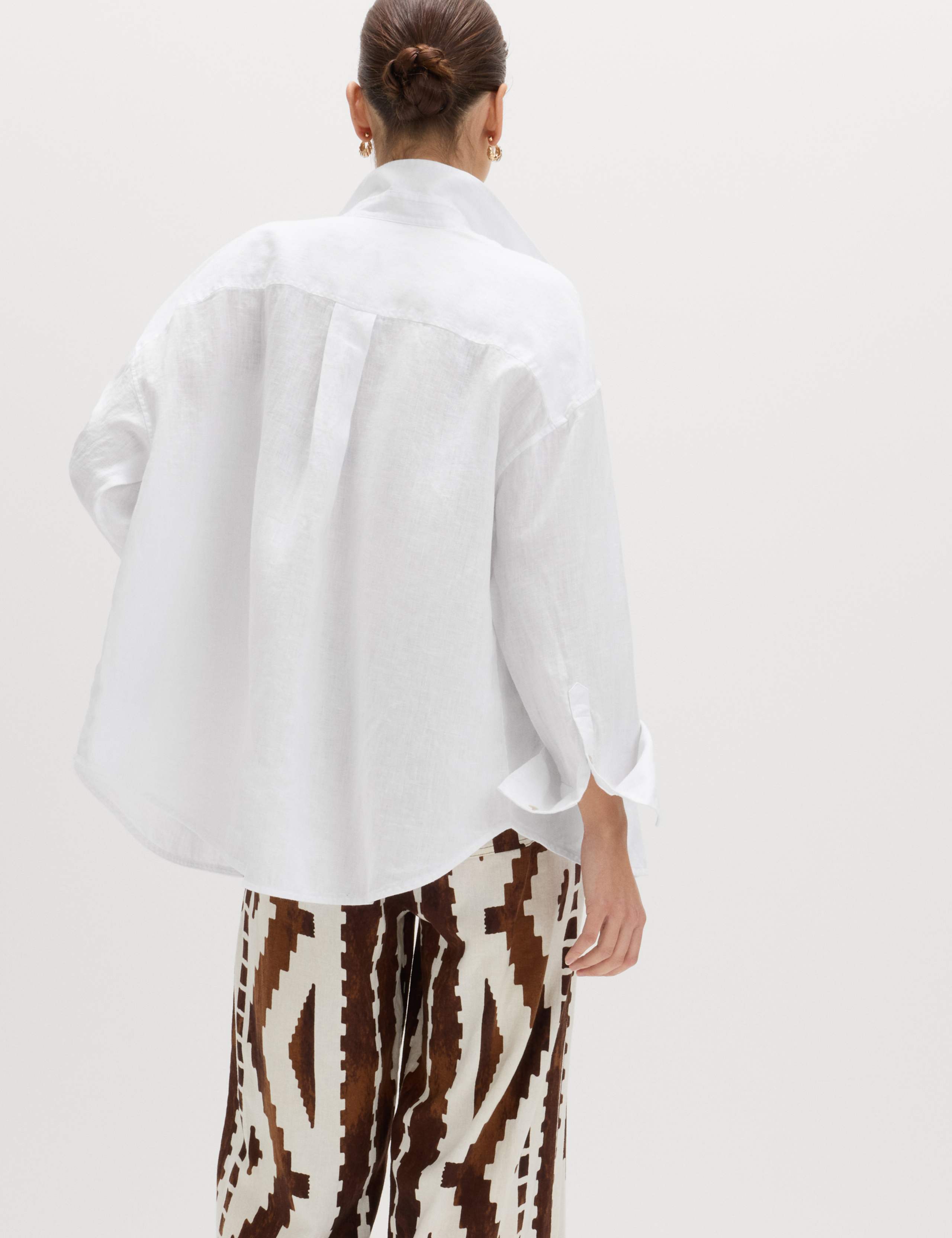 Pure Linen Relaxed Shirt 3 of 6