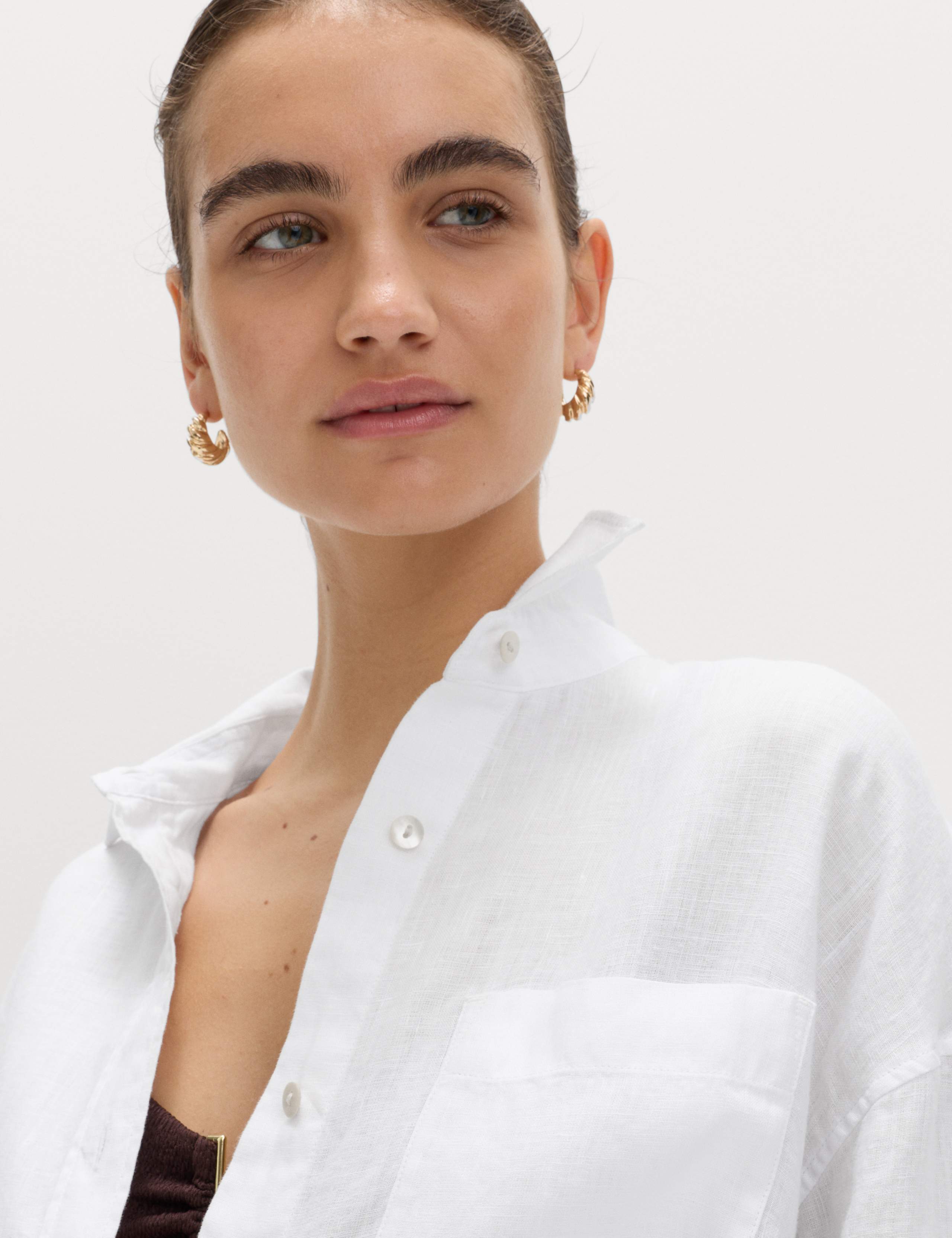Pure Linen Relaxed Shirt 6 of 6