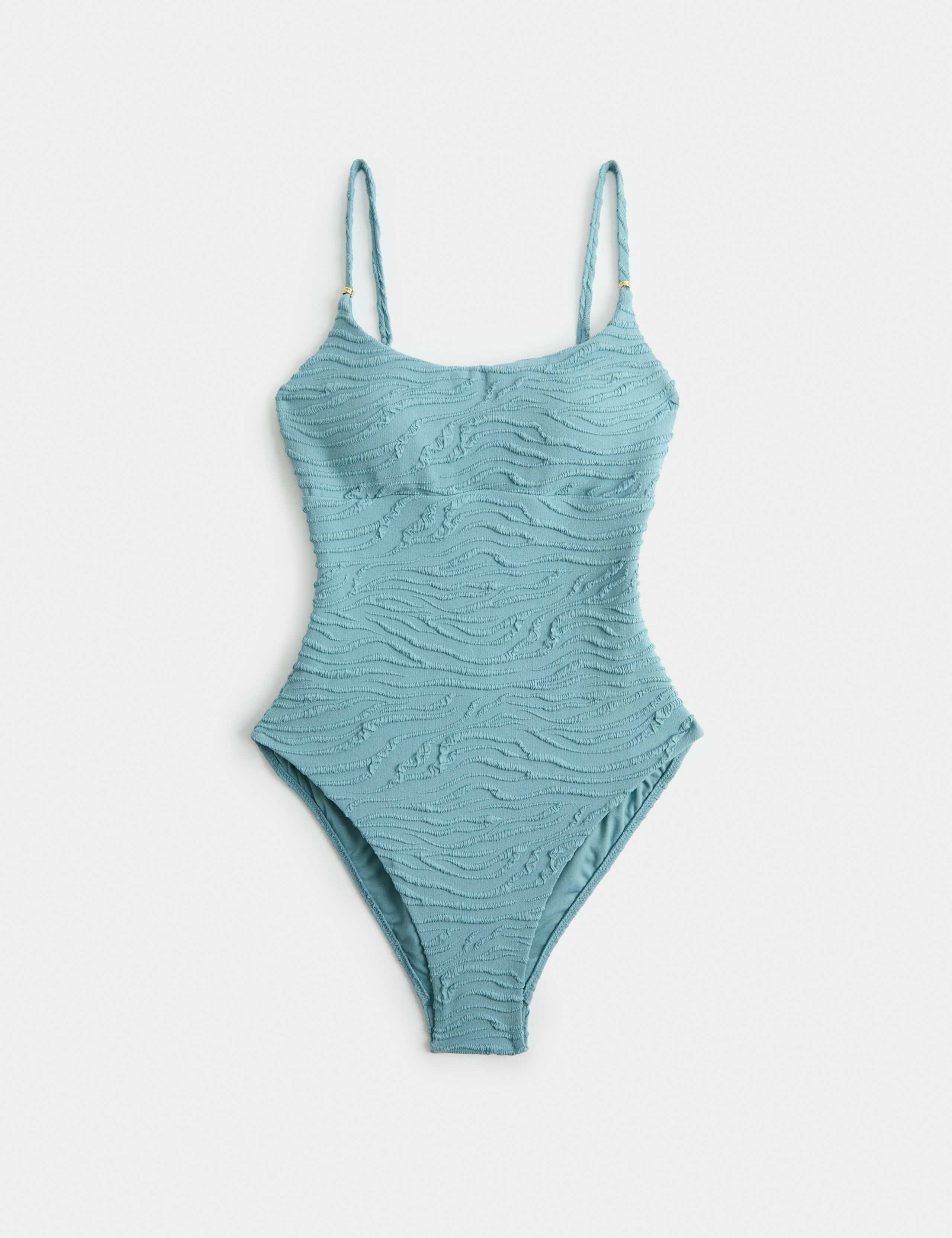 Textured Scoop Neck Swimsuit 2 of 7