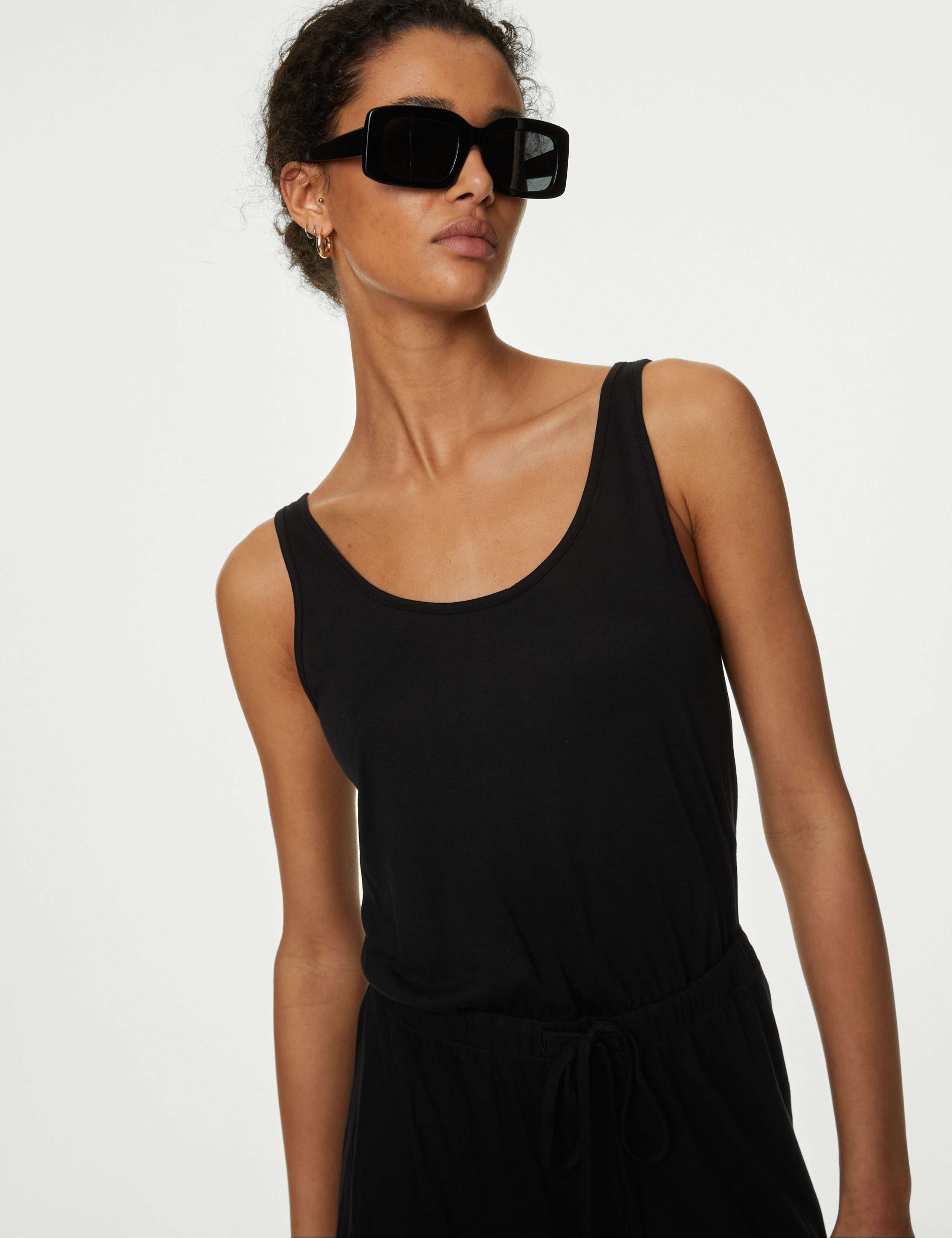 Jersey Drawstring Playsuit 2 of 3