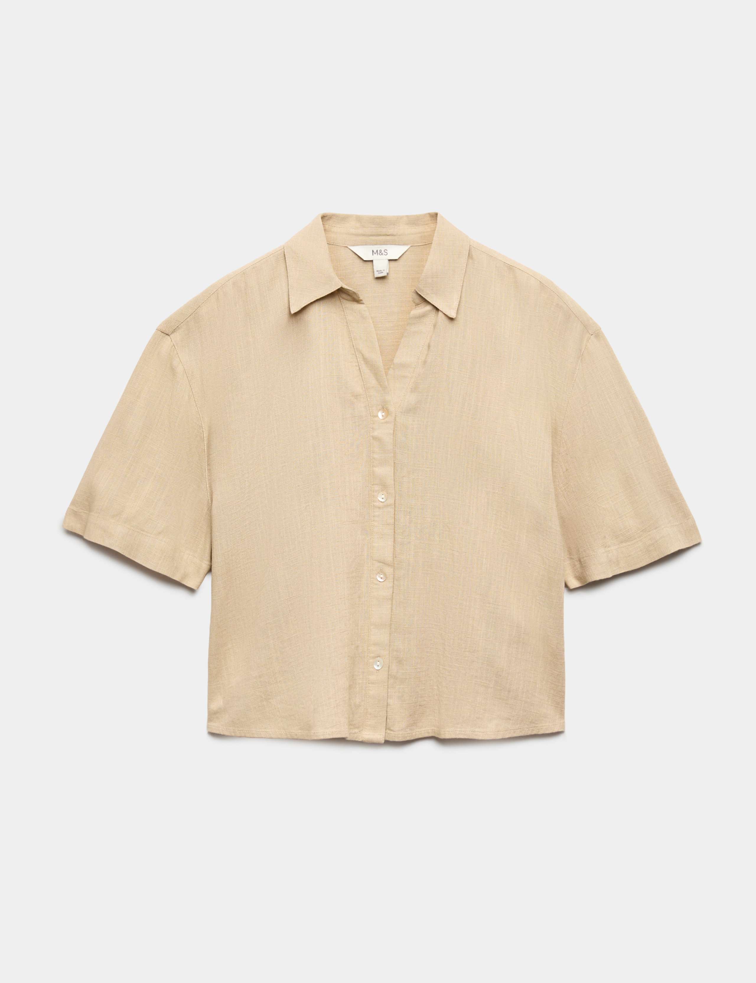 Oversized Shirt with Linen 1 of 1