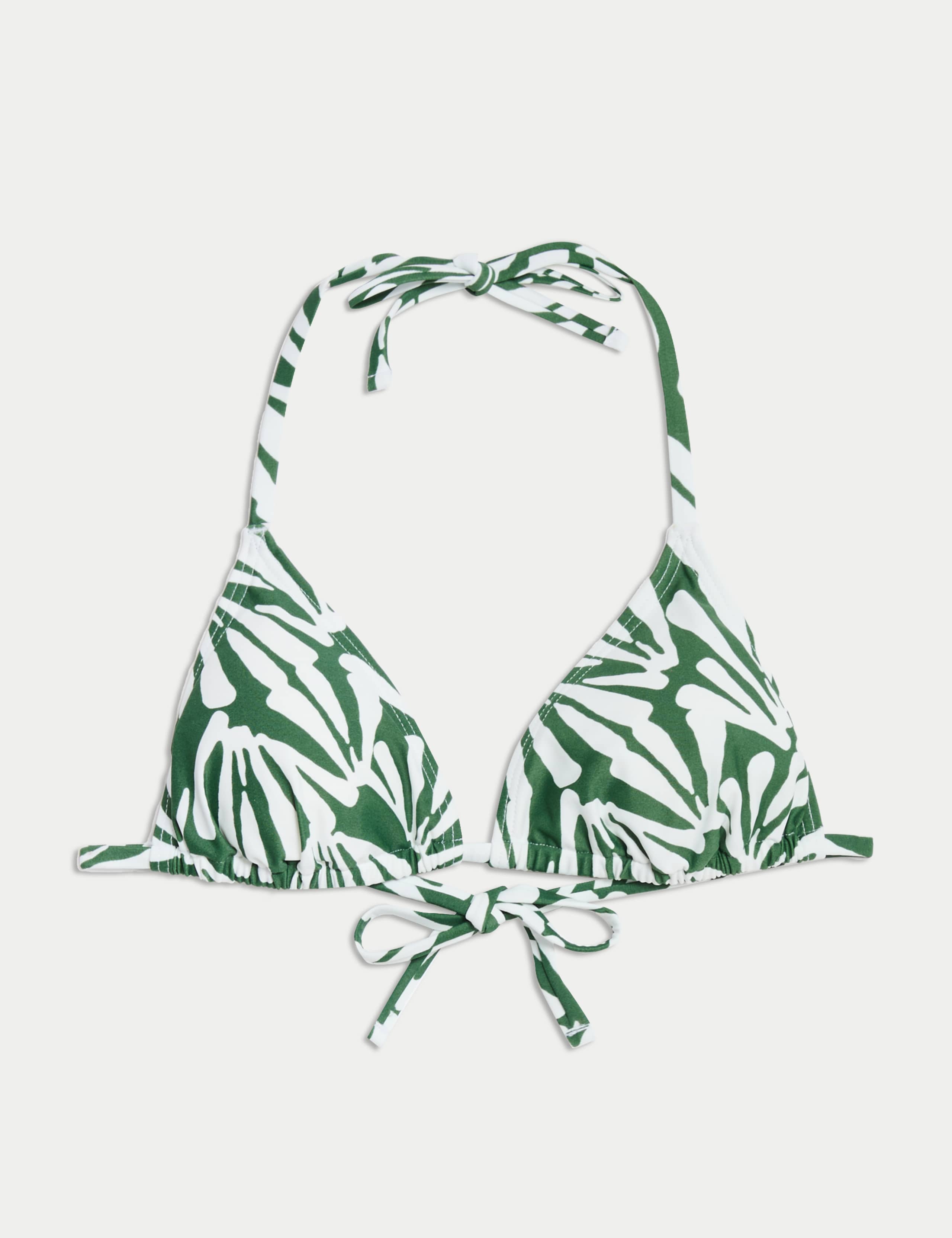 Printed Triangle Bikini Top 2 of 5