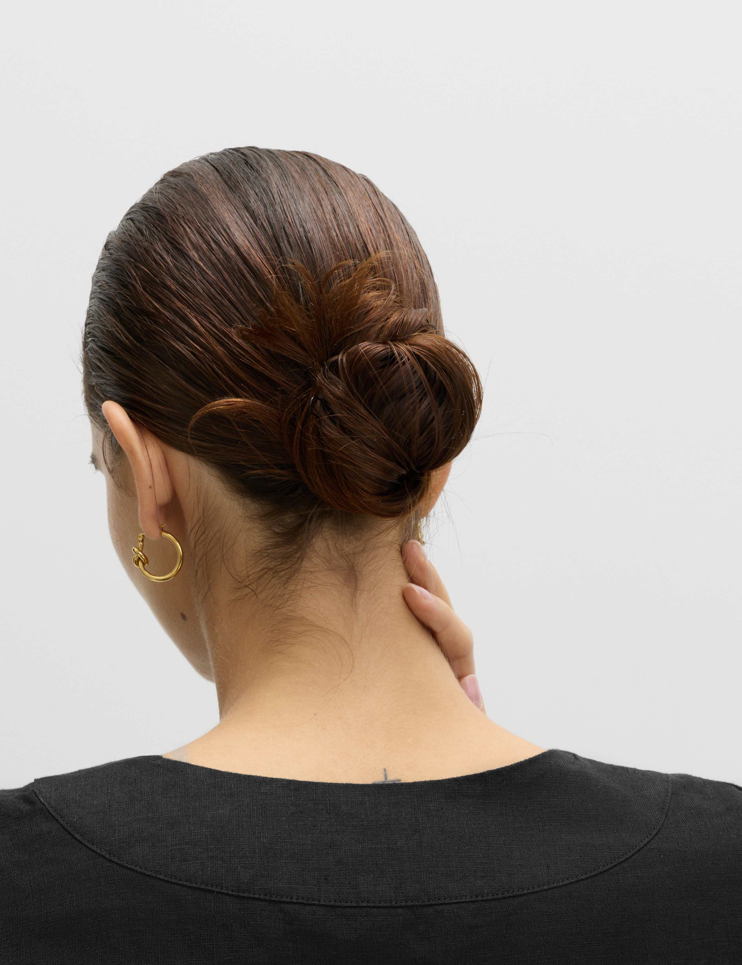 Pure Linen V-Neck Popover Top 3 of 7