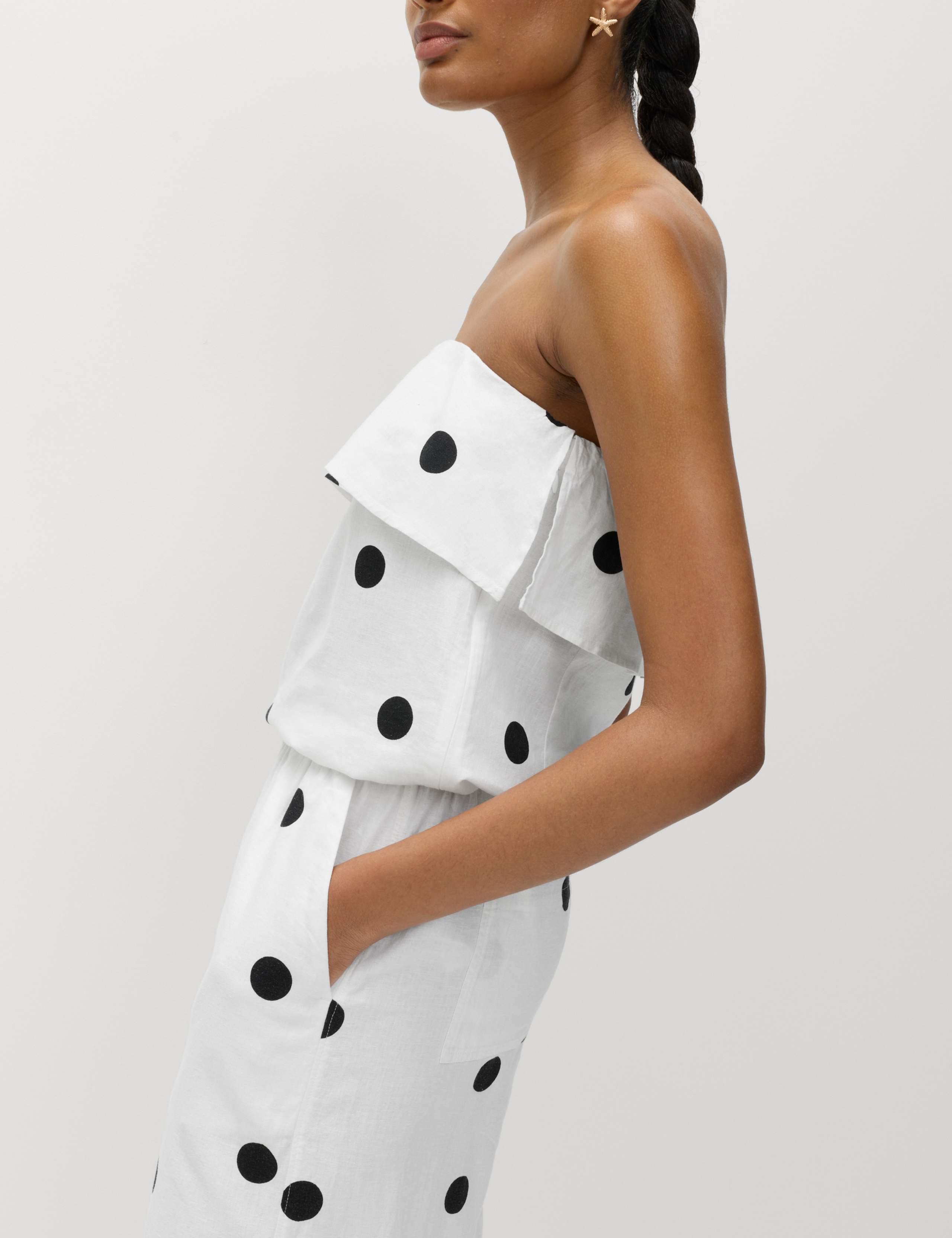 Linen Rich Printed Cami Top 4 of 6