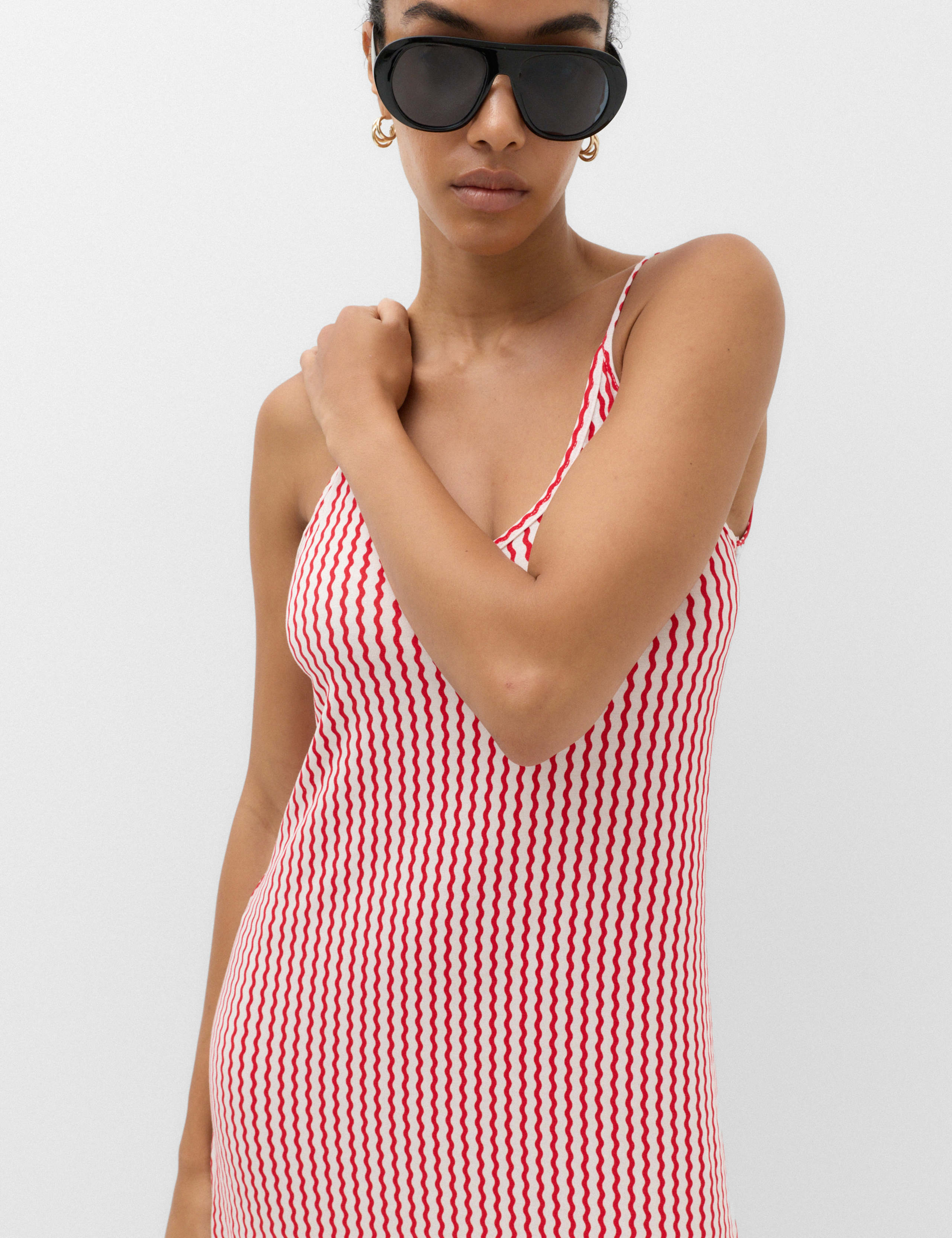 Printed Jersey Midaxi Beach Dress 3 of 5
