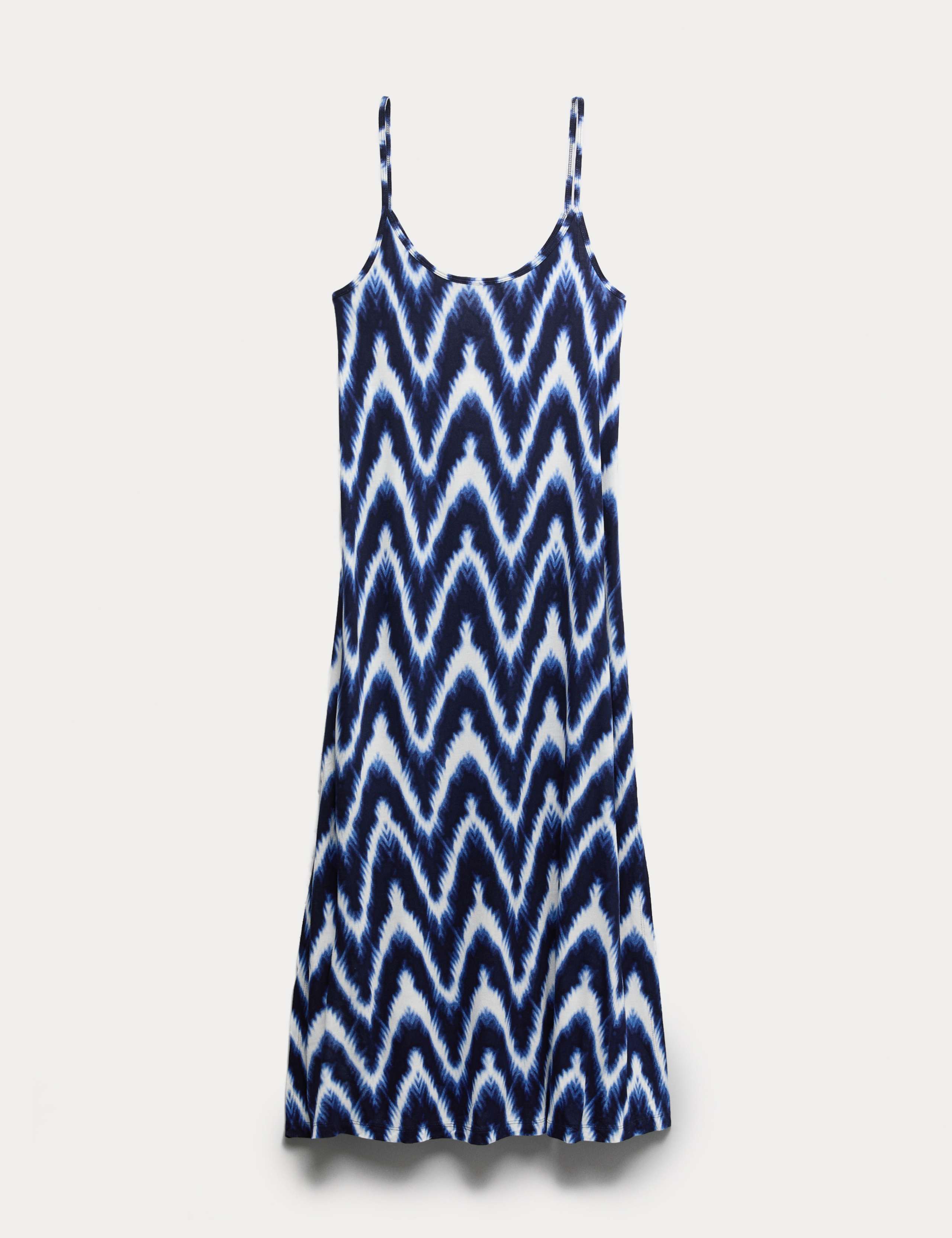 Printed Jersey Midaxi Beach Dress 2 of 6