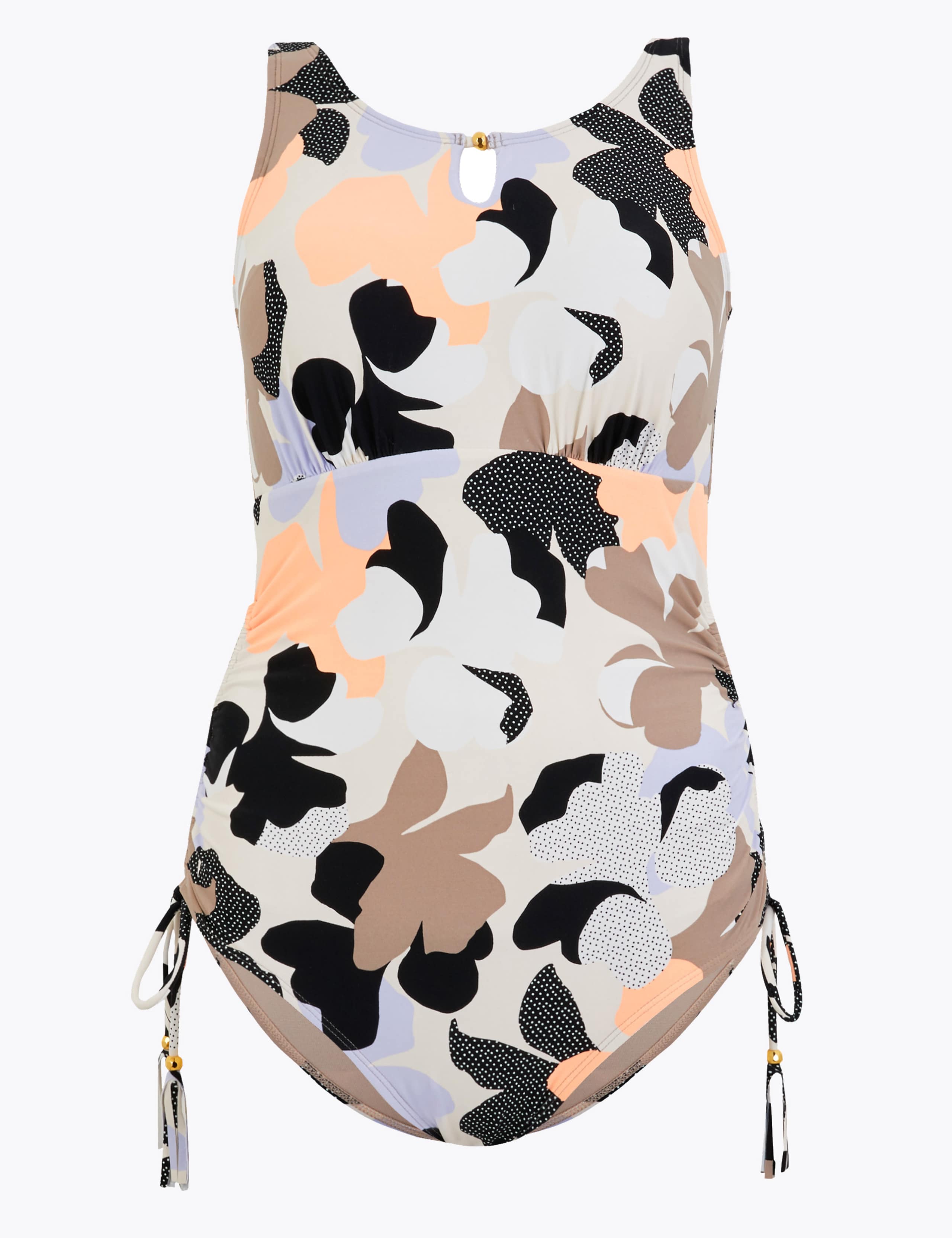 Post Surgery Printed High Neck Swimsuit 2 of 7