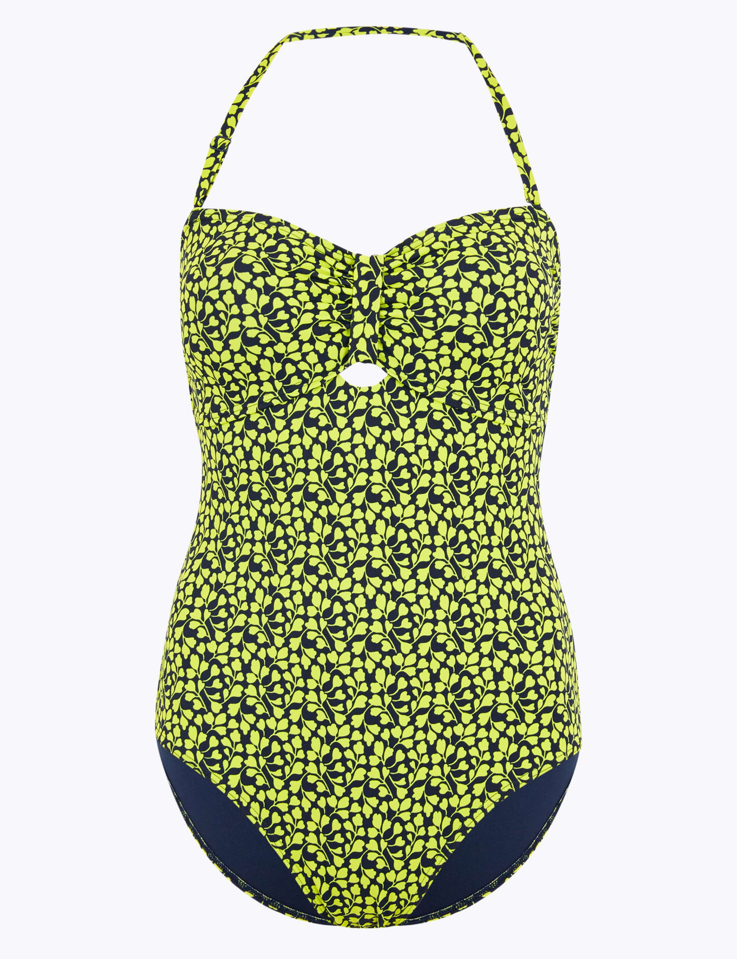 Printed Bandeau Swimsuit 1 of 1