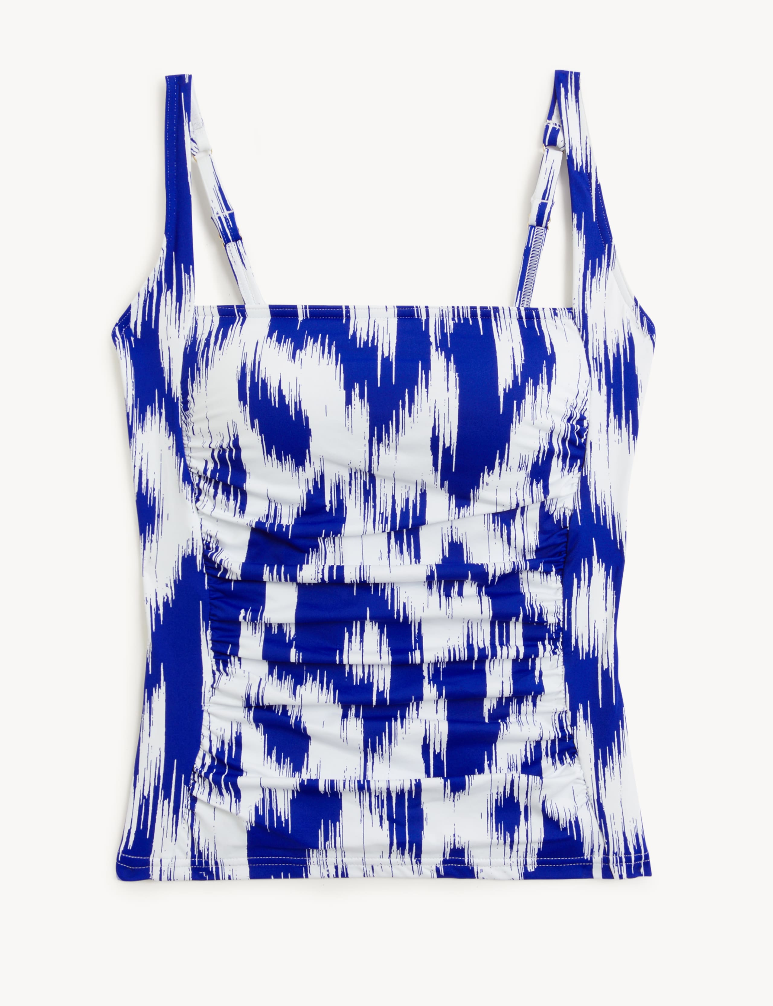 360 Tummy Control Printed Padded Tankini Top 2 of 5