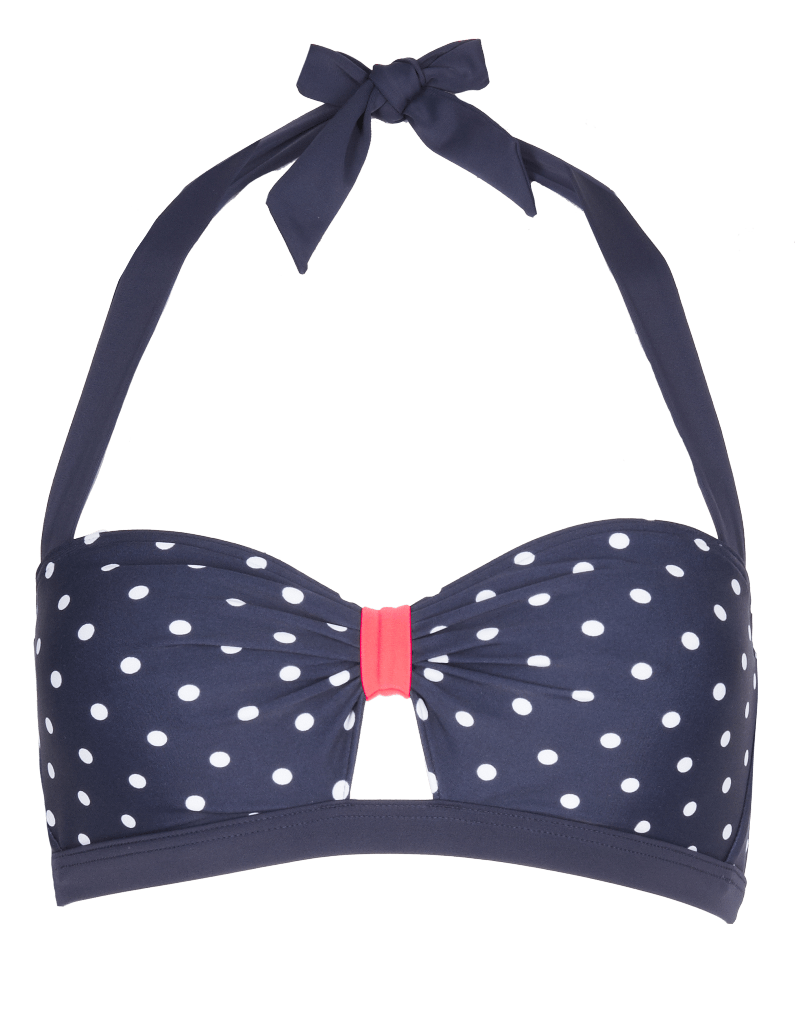 Bandeau Spotted Bikini Top 2 of 6