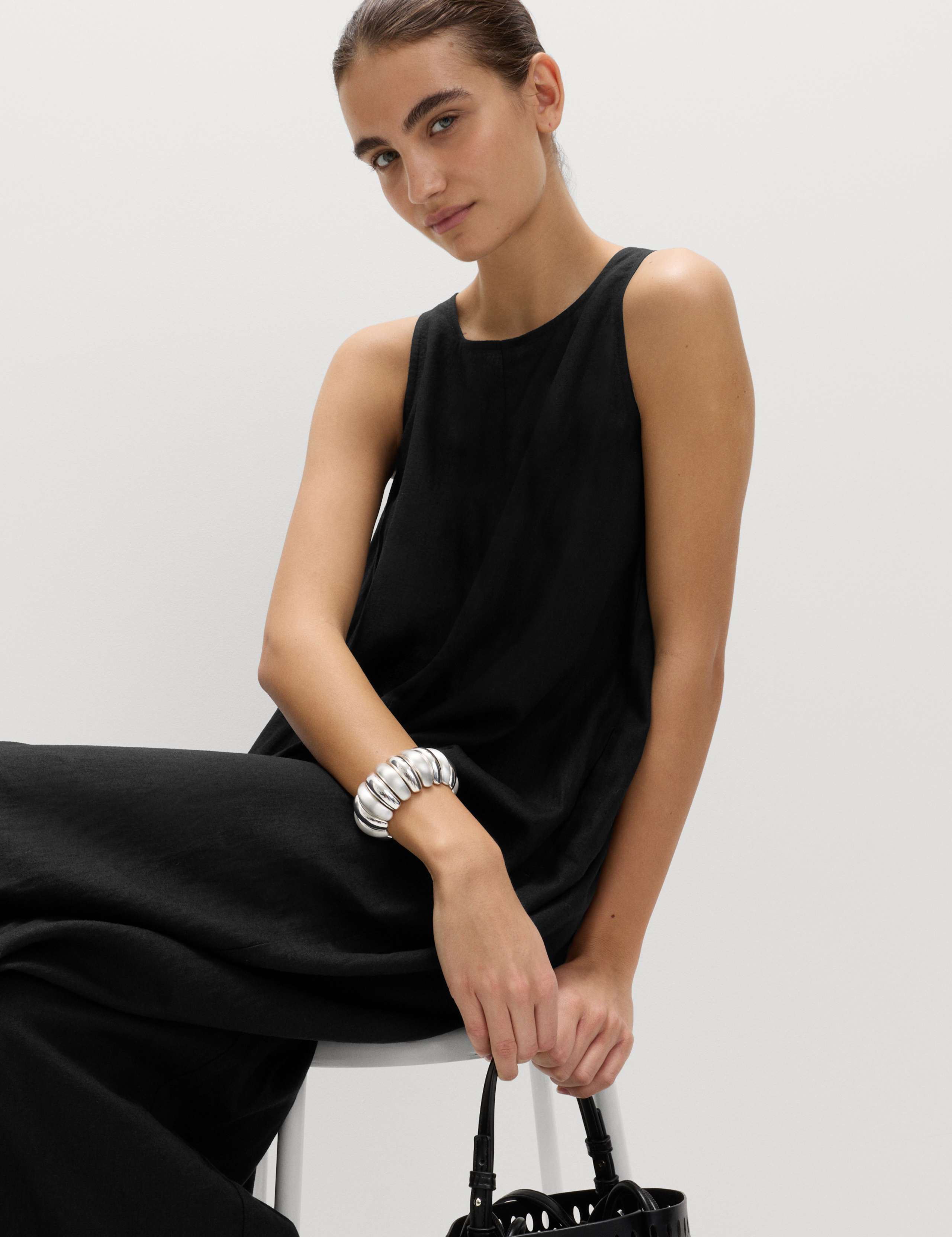 Linen Rich Volume Jumpsuit 5 of 6