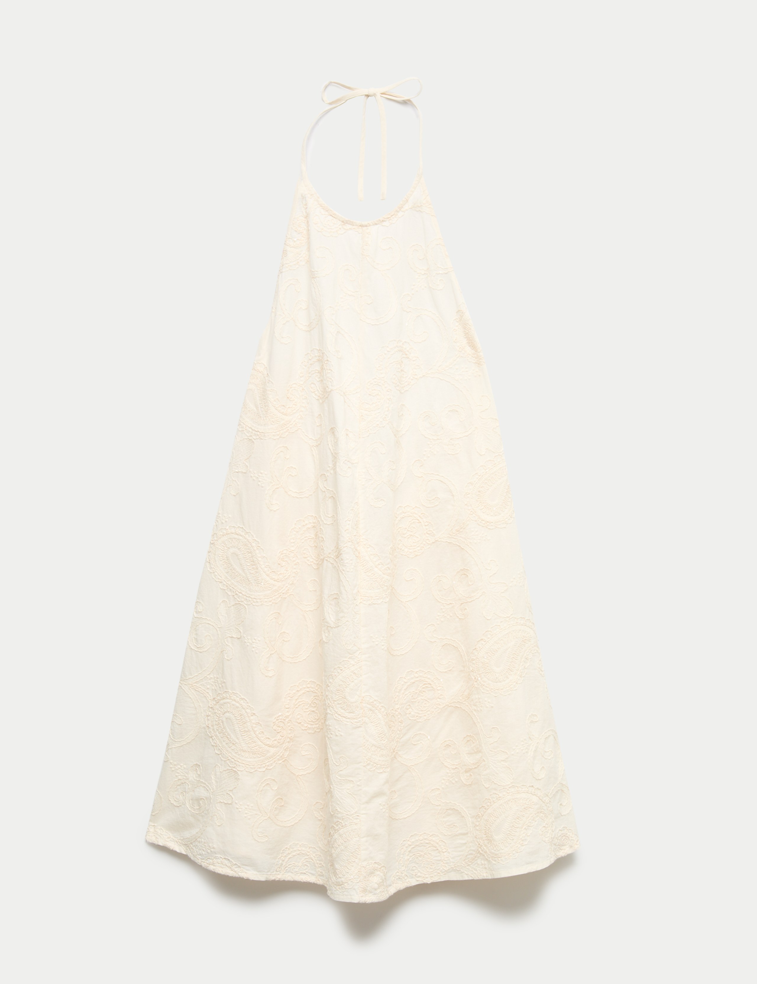 Paisley Embroidered Mini Beach Dress 1 of 1