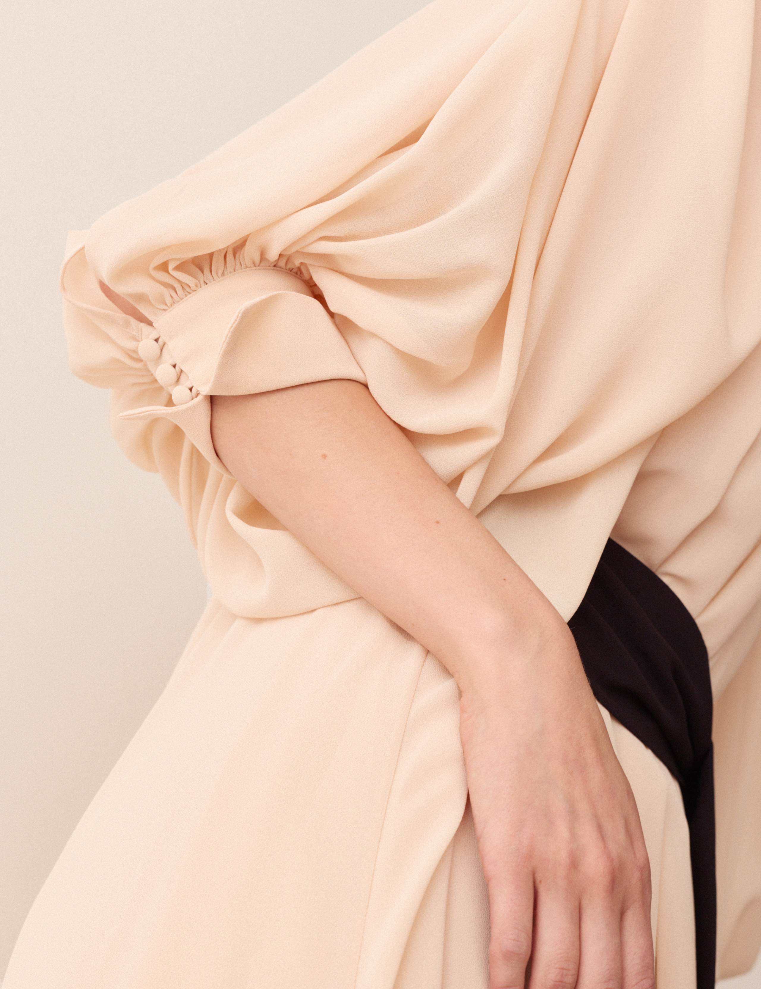 High Neck Maxi Waisted Dress 6 of 7