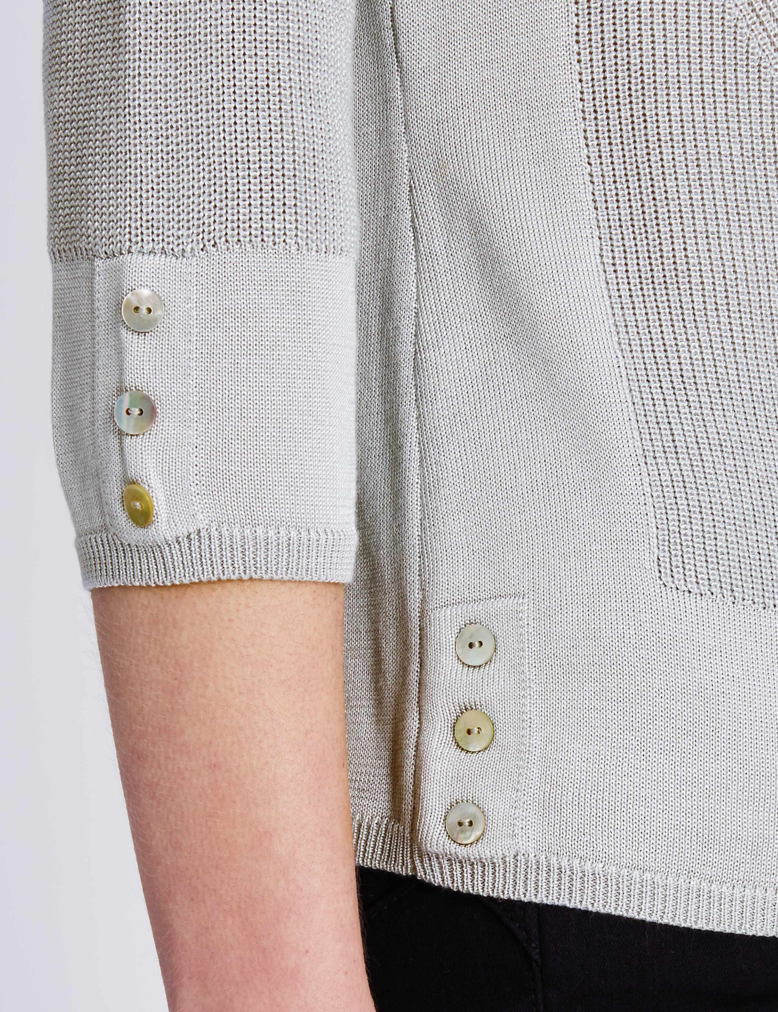 3/4 Sleeve V-Neck Jumper 4 of 4