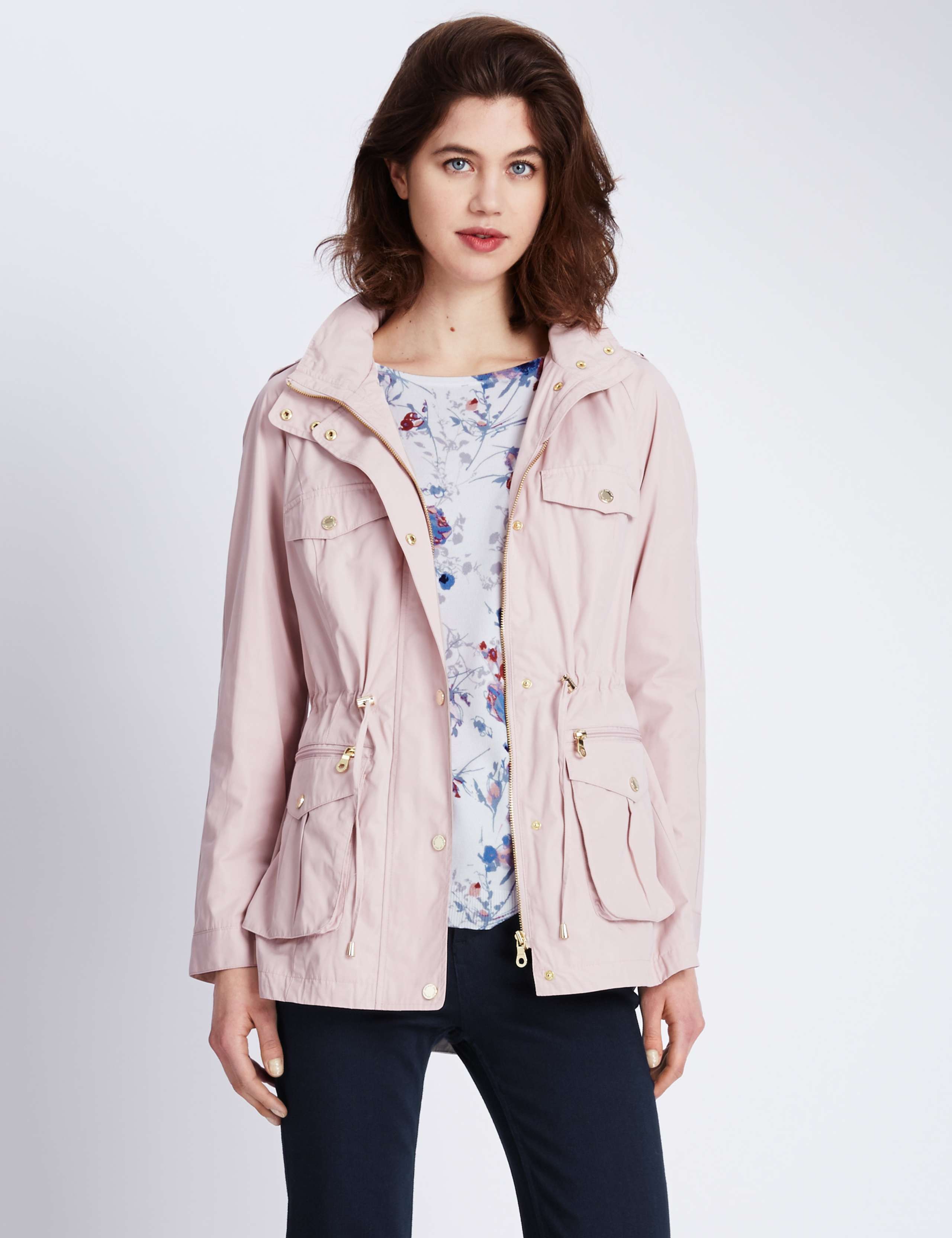 Panelled Mac with Stormwear™ 1 of 6