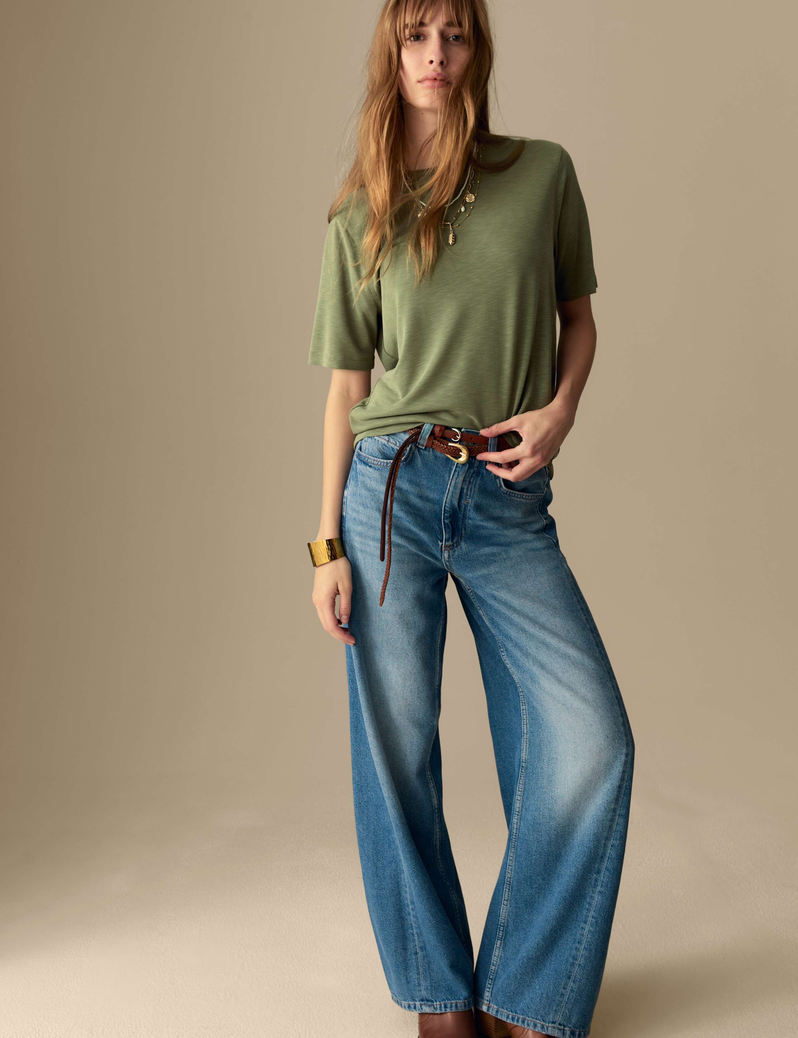 Modal Rich Oversized T-Shirt 3 of 5