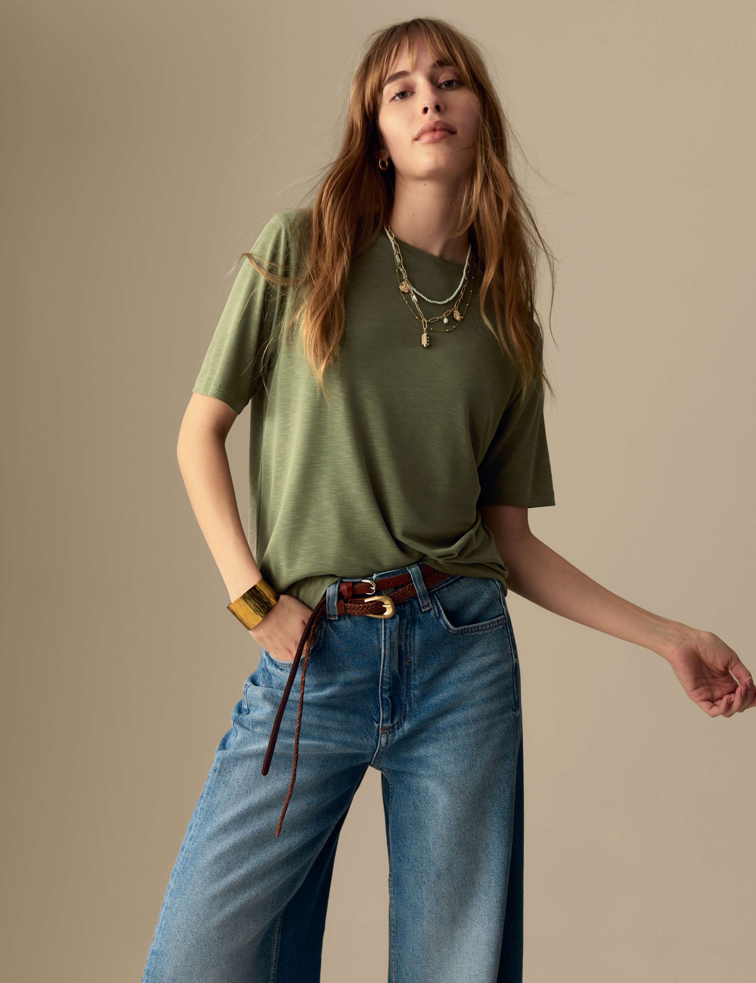 Modal Rich Oversized T-Shirt 5 of 5