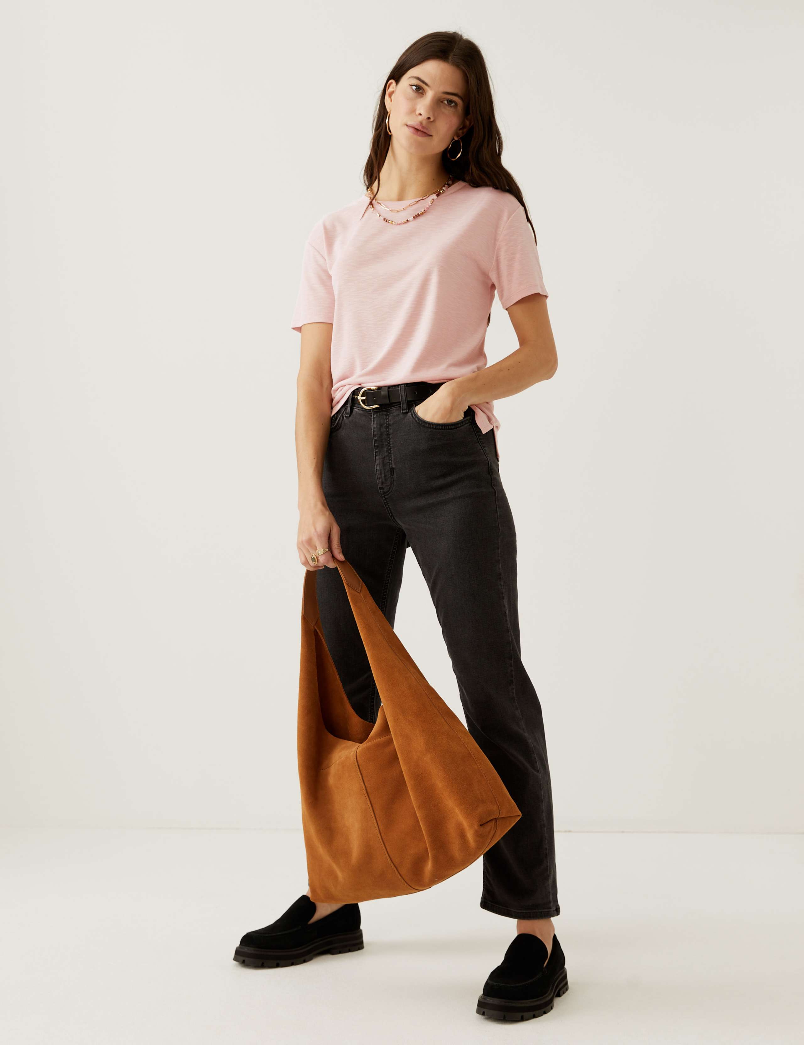 Modal Rich Round Neck T-Shirt 3 of 6