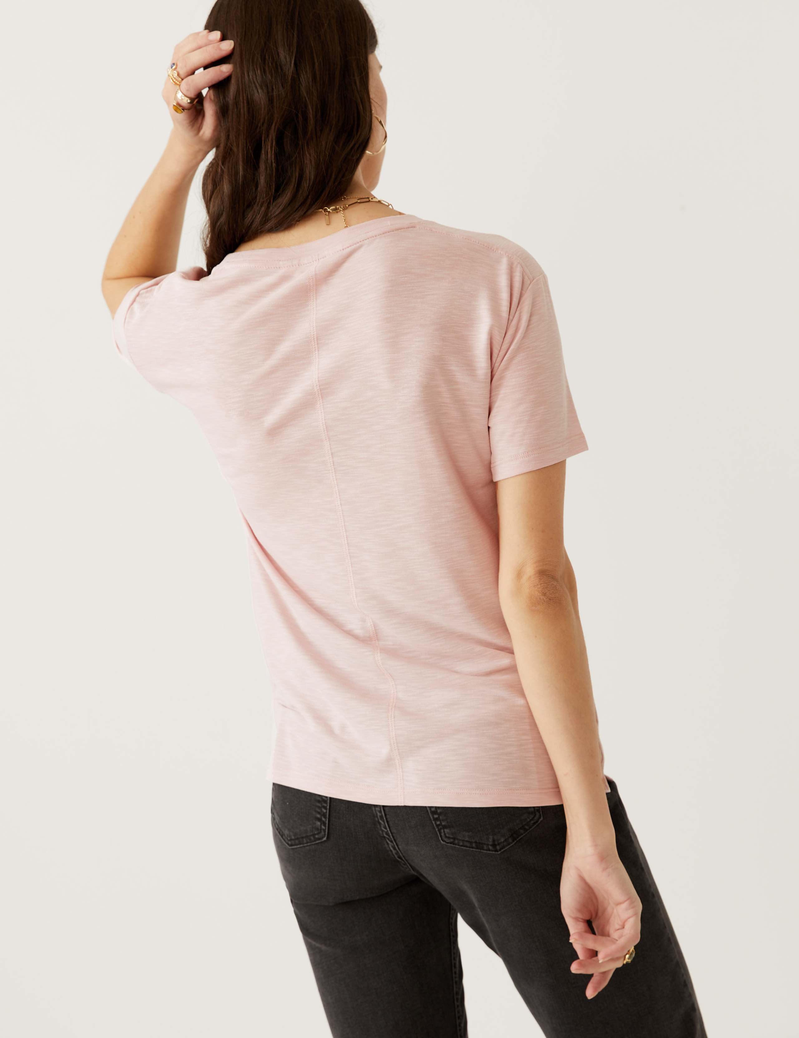 Modal Rich Round Neck T-Shirt 5 of 6