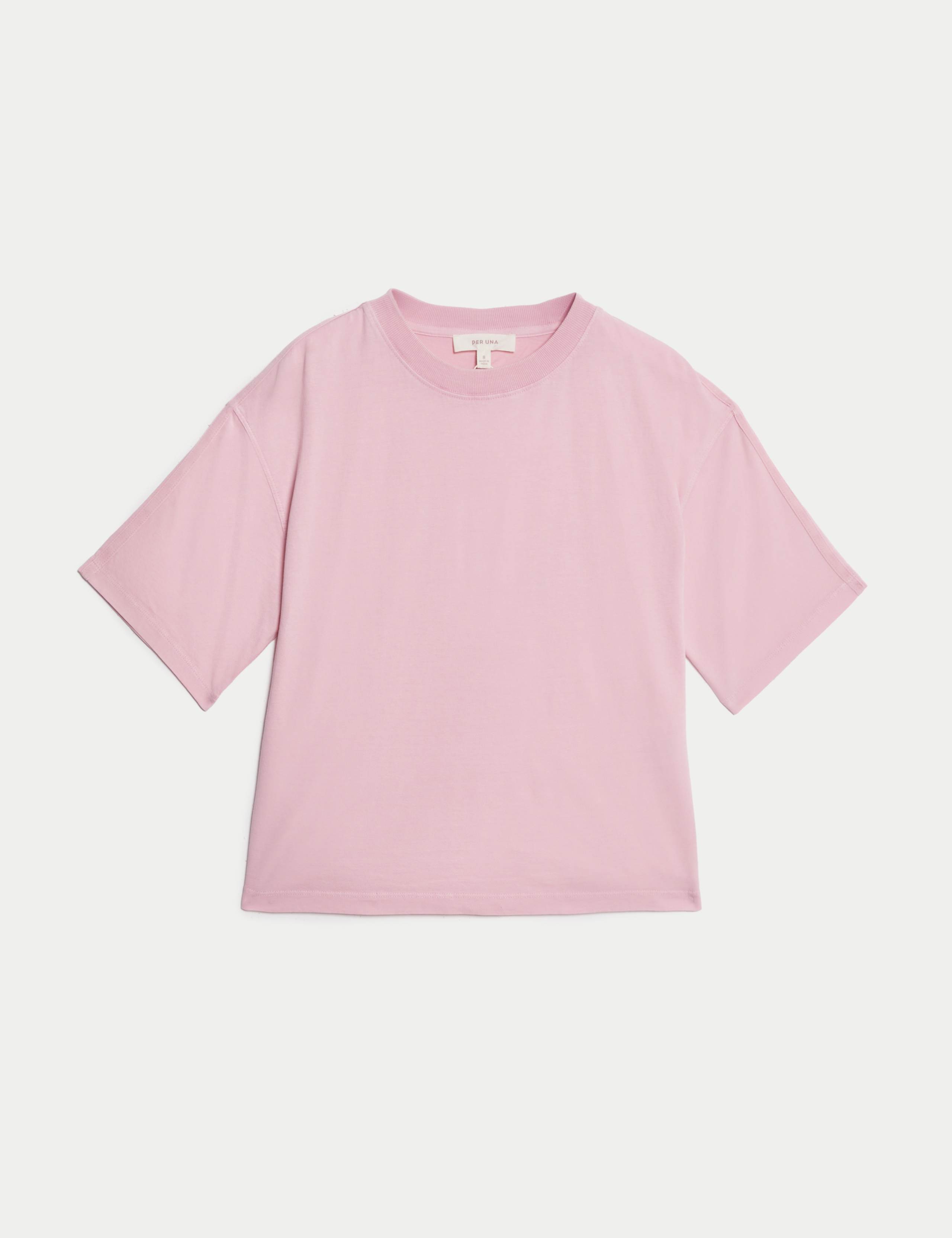 Pure Cotton Short Sleeve Boxy T-Shirt 2 of 5