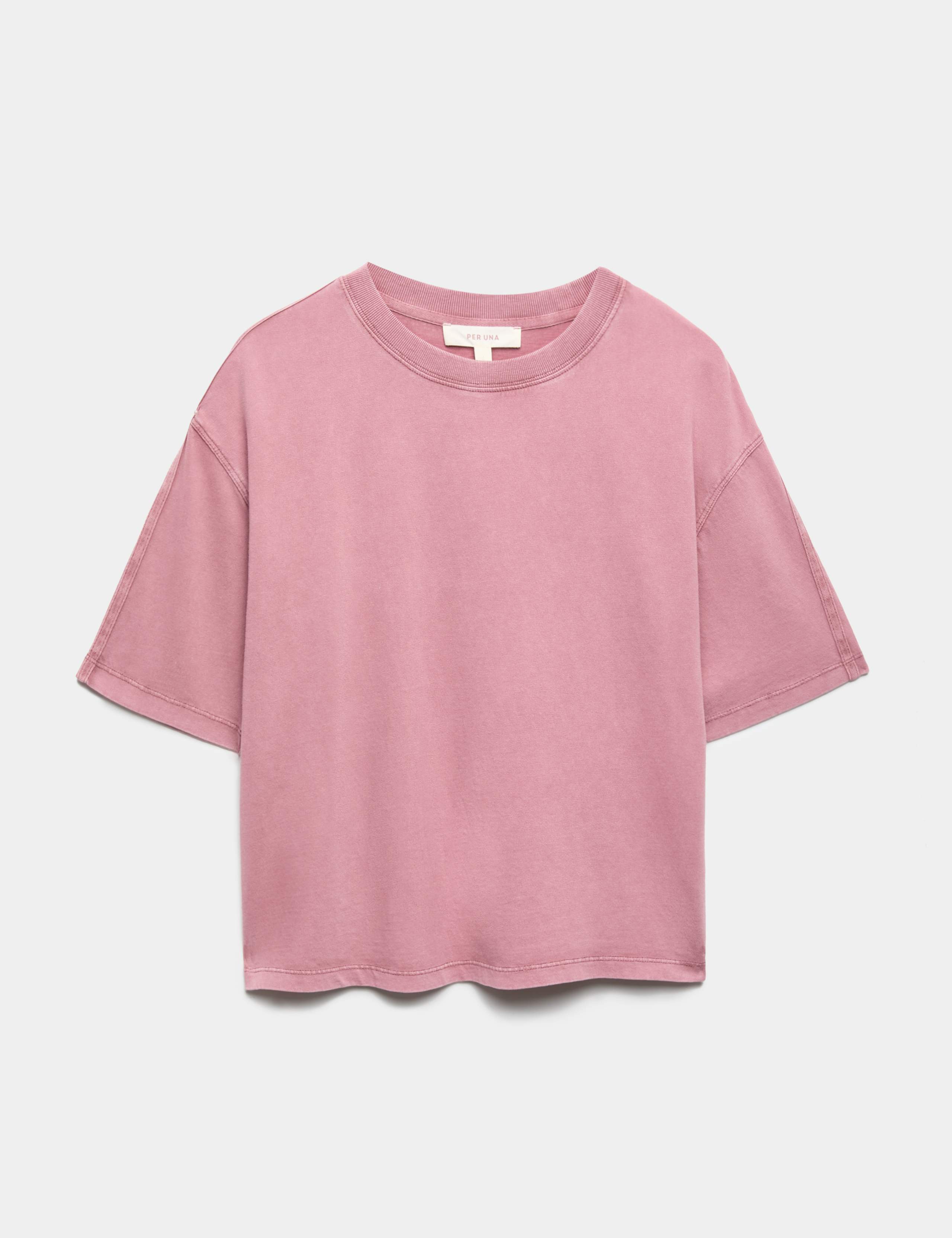Pure Cotton Short Sleeve Boxy T-Shirt 2 of 4
