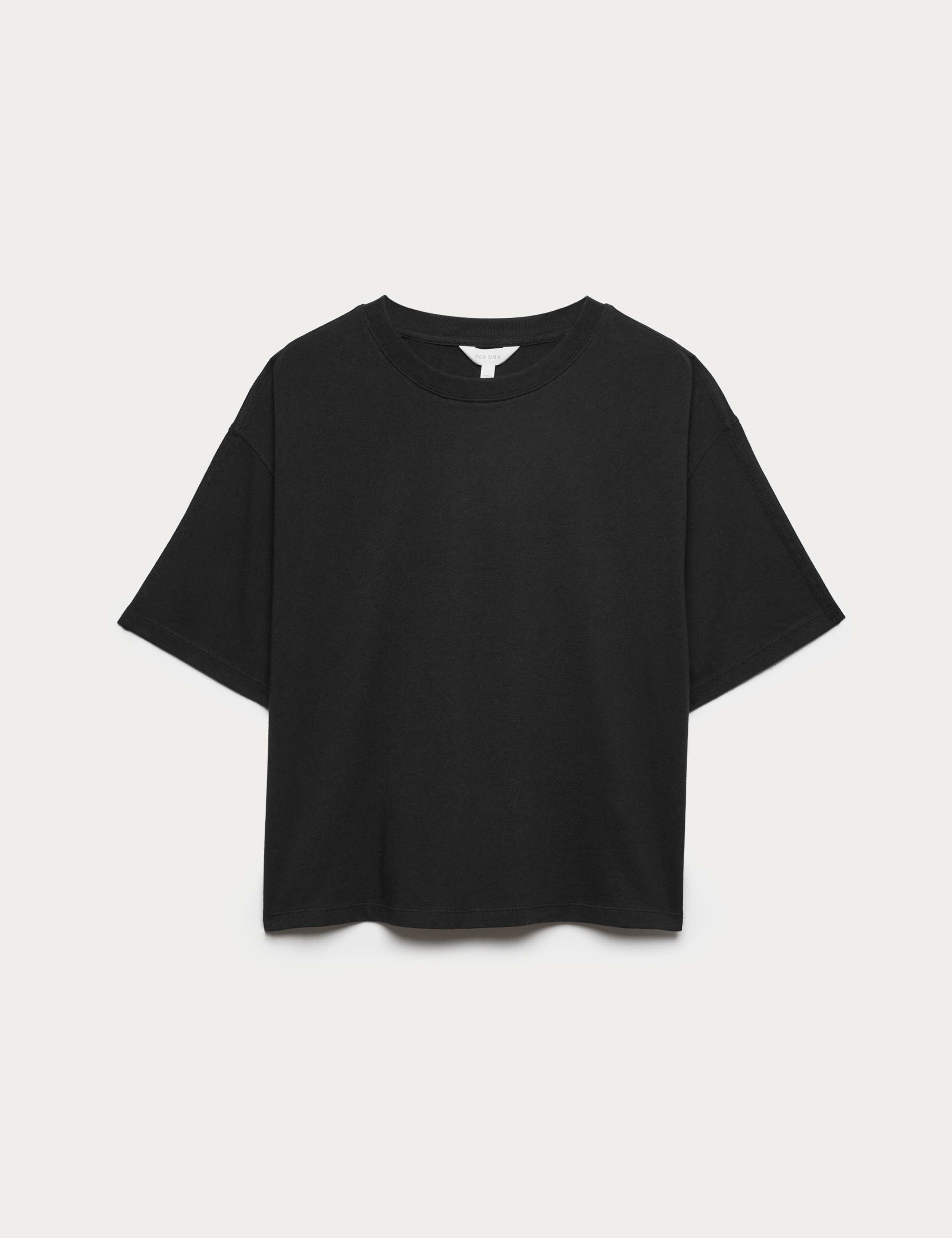 Pure Cotton Short Sleeve Boxy T-Shirt 2 of 3