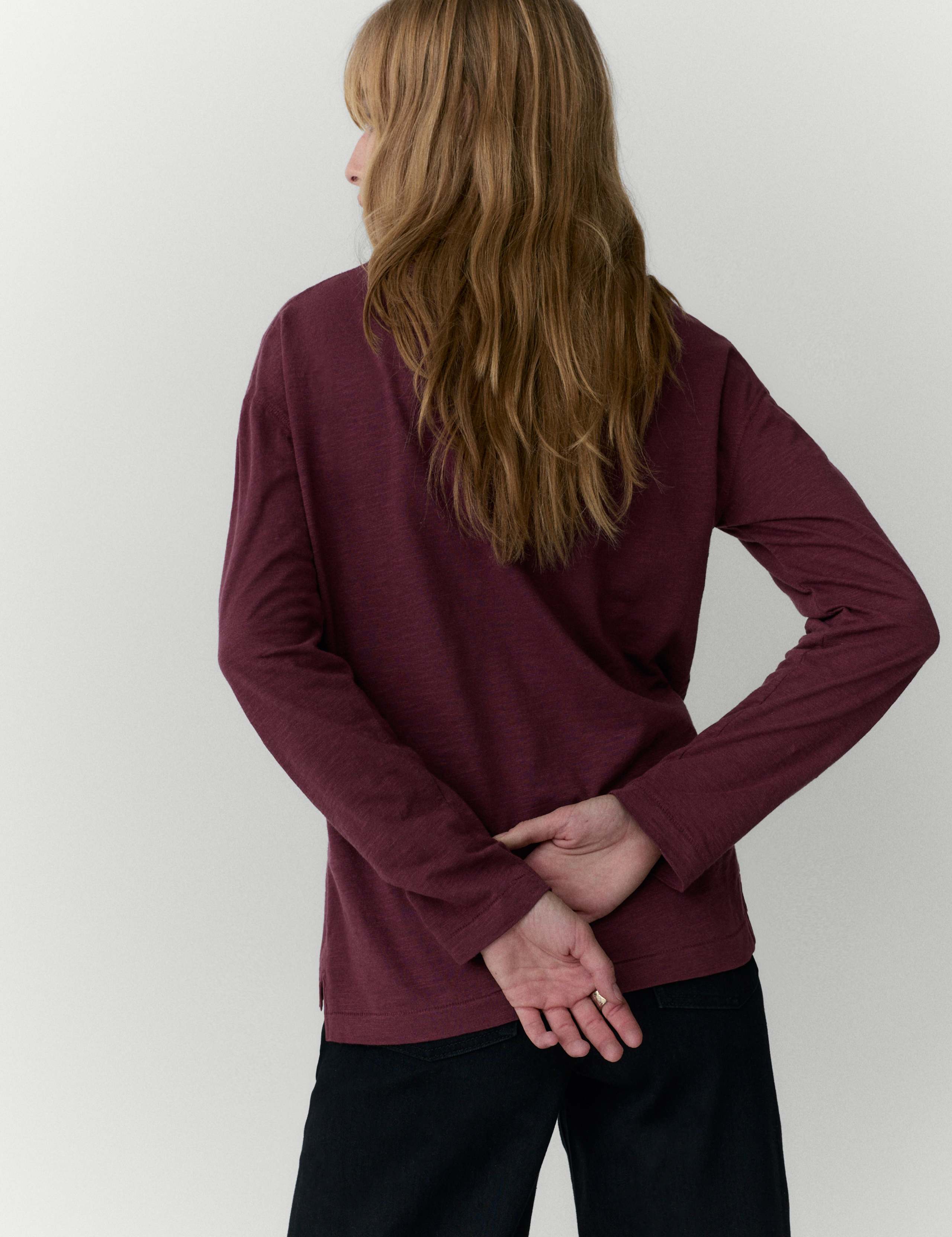 Pure Cotton Slub Top 3 of 4