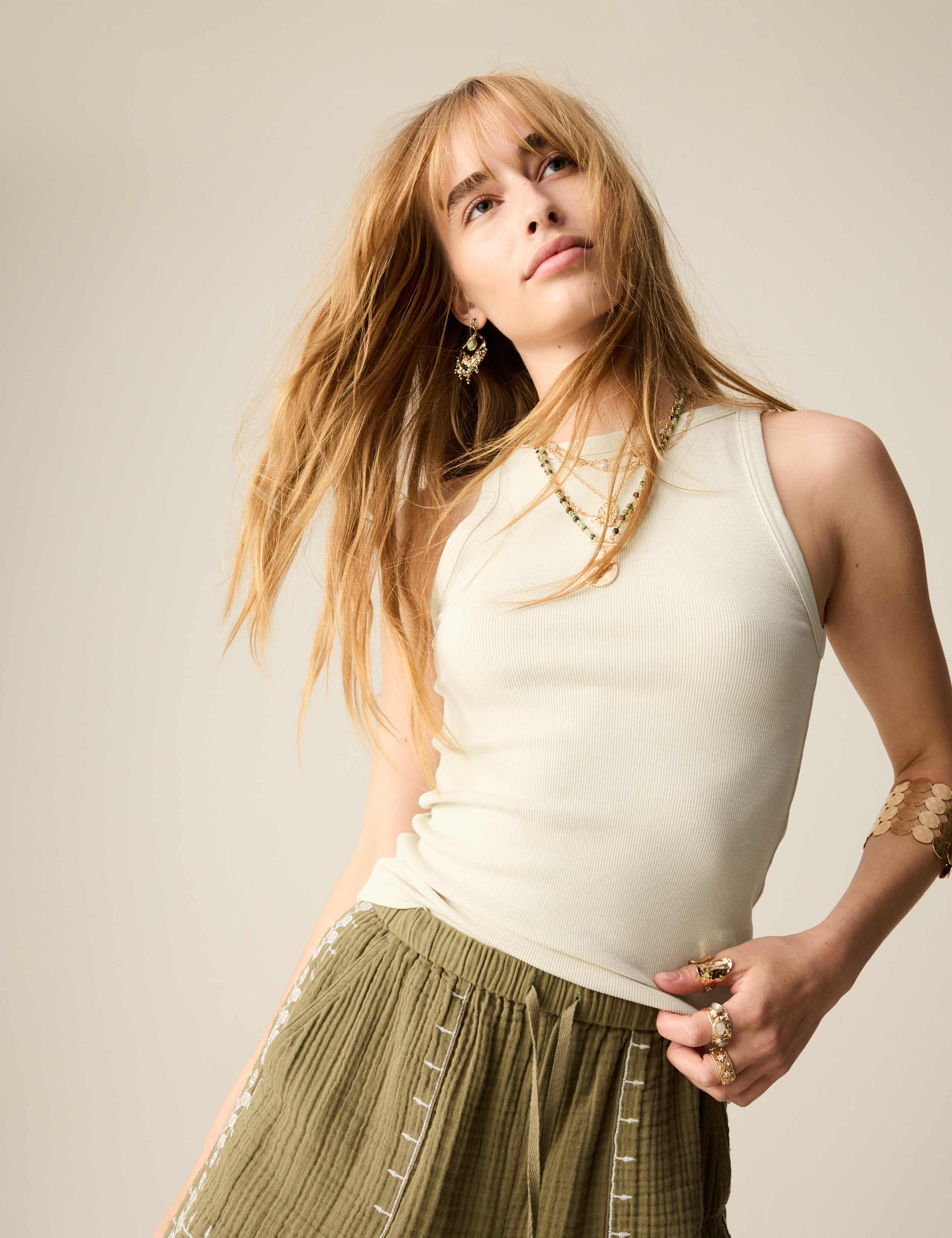 Cotton Rich Ribbed Vest 5 of 5