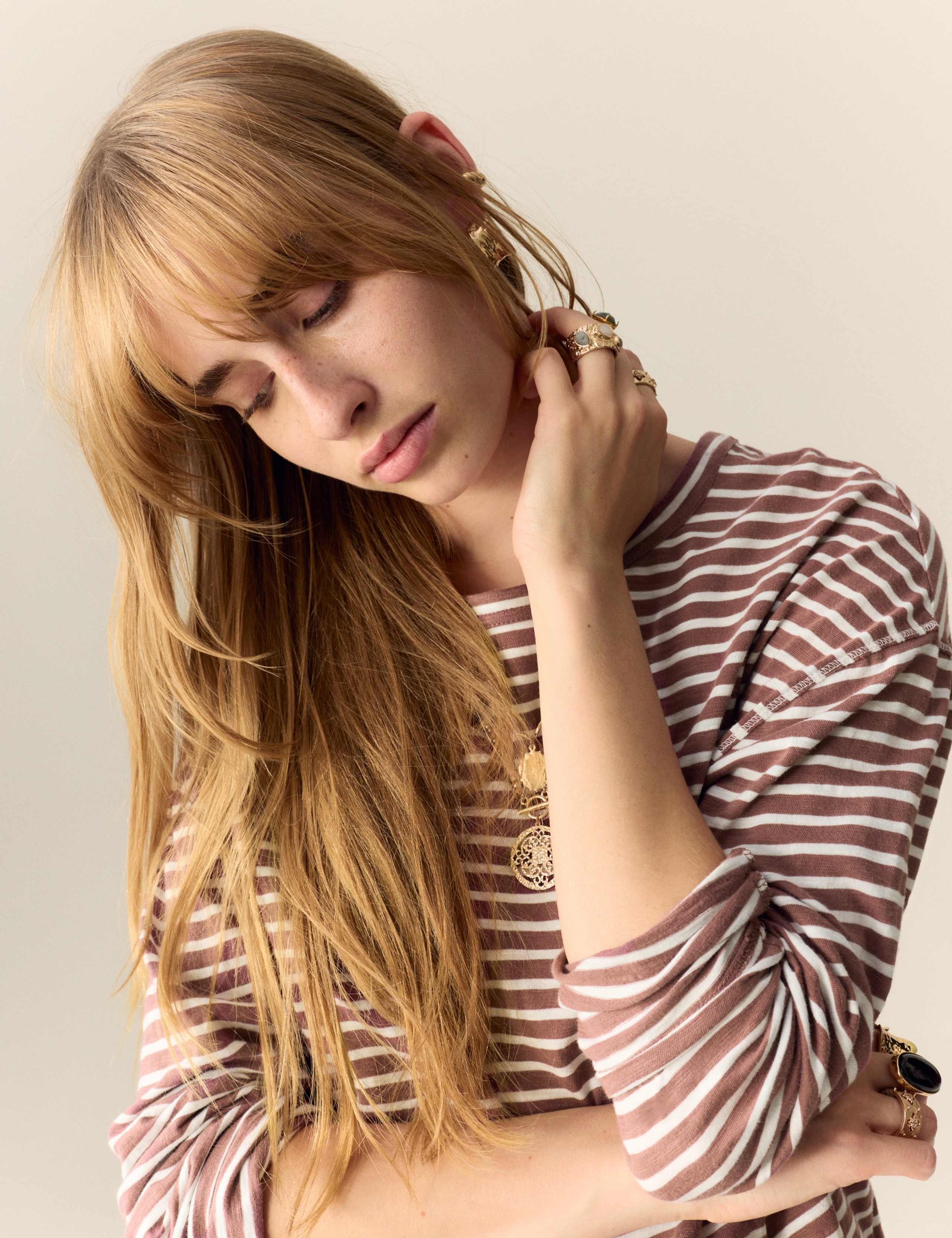 Pure Cotton Striped Top 5 of 5