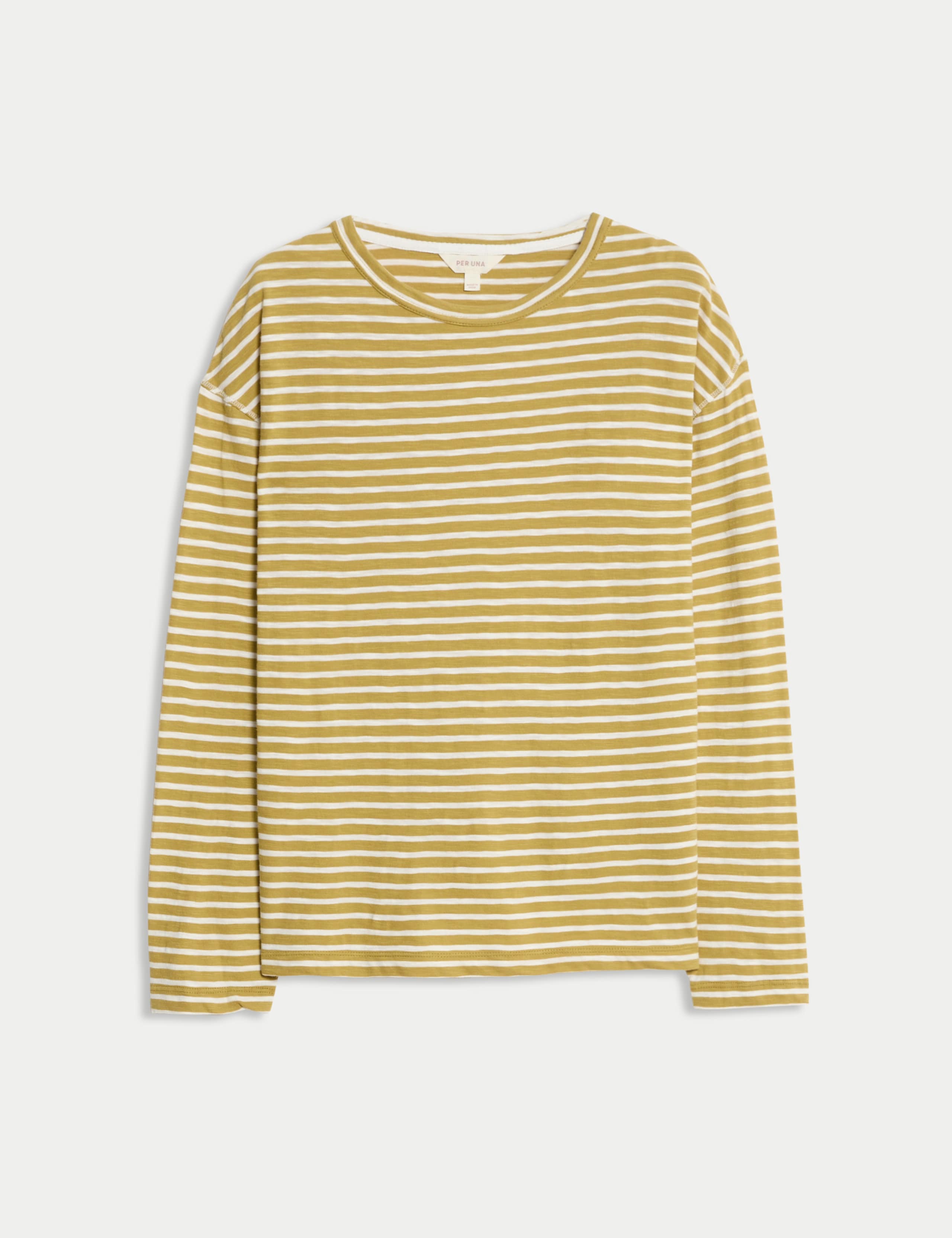 Pure Cotton Striped Top 2 of 4