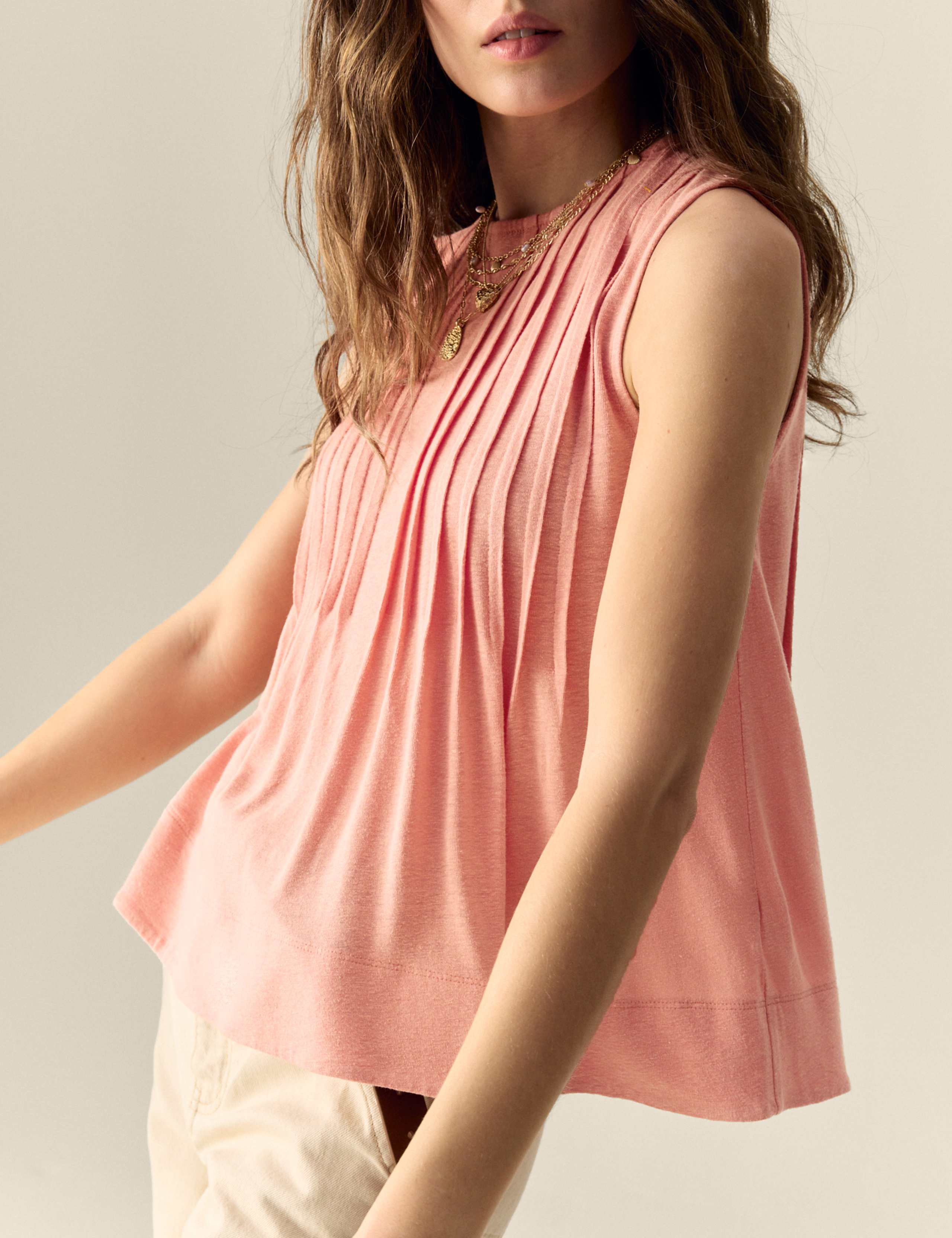 Plisse Pintuck Top 1 of 6