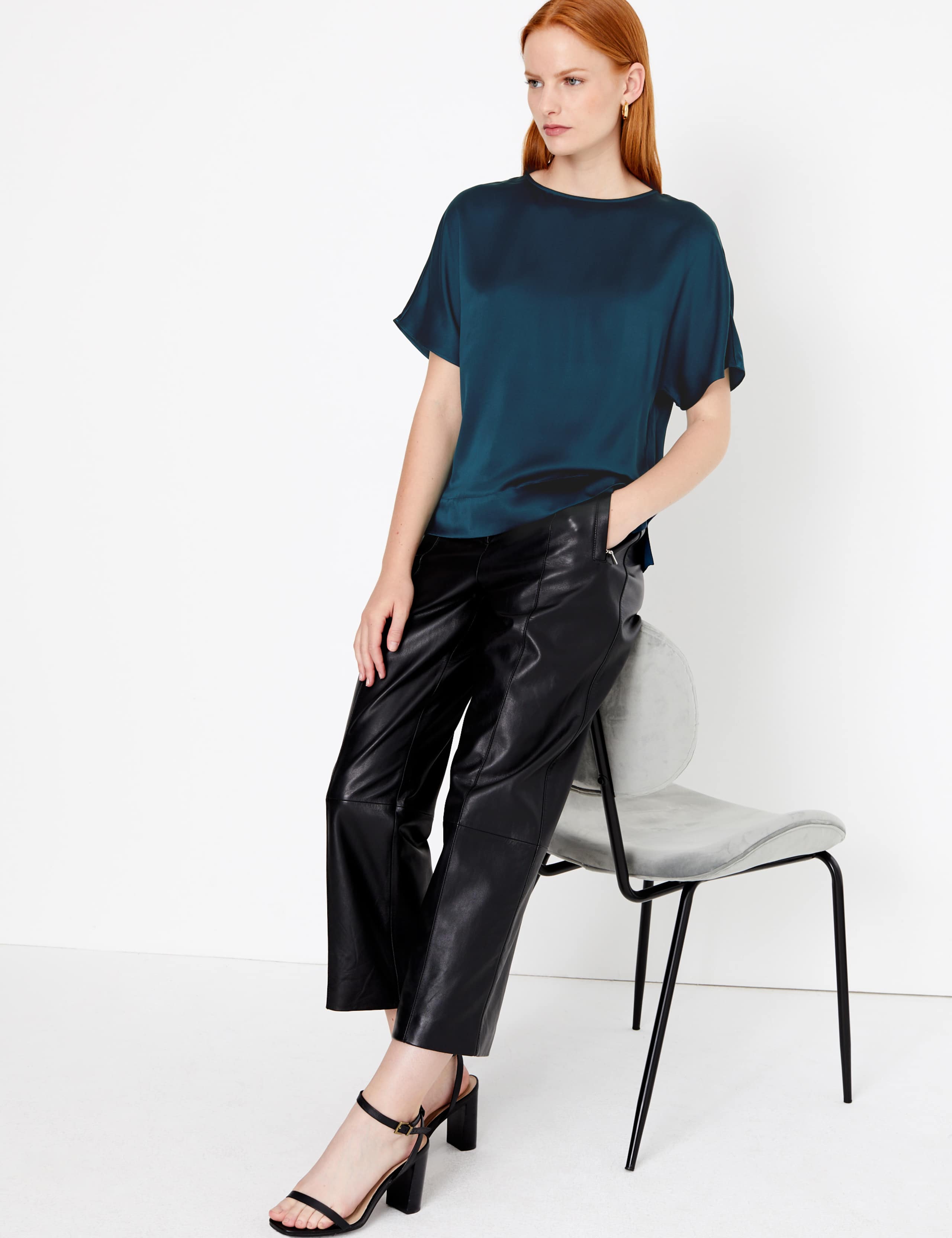 Pure Silk Shell Top 3 of 4