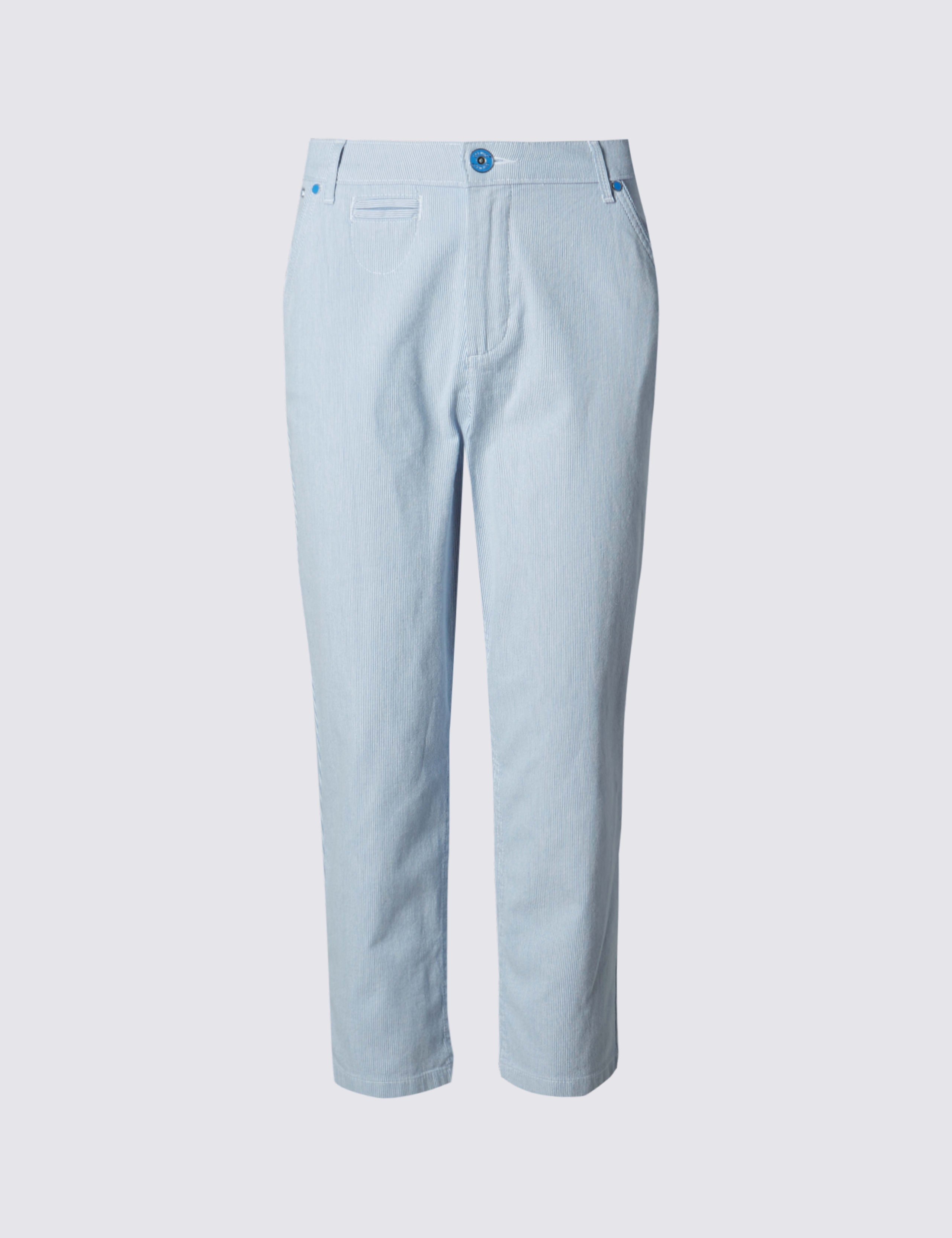 Roma Rise Straight Leg Cropped Jeans 2 of 3