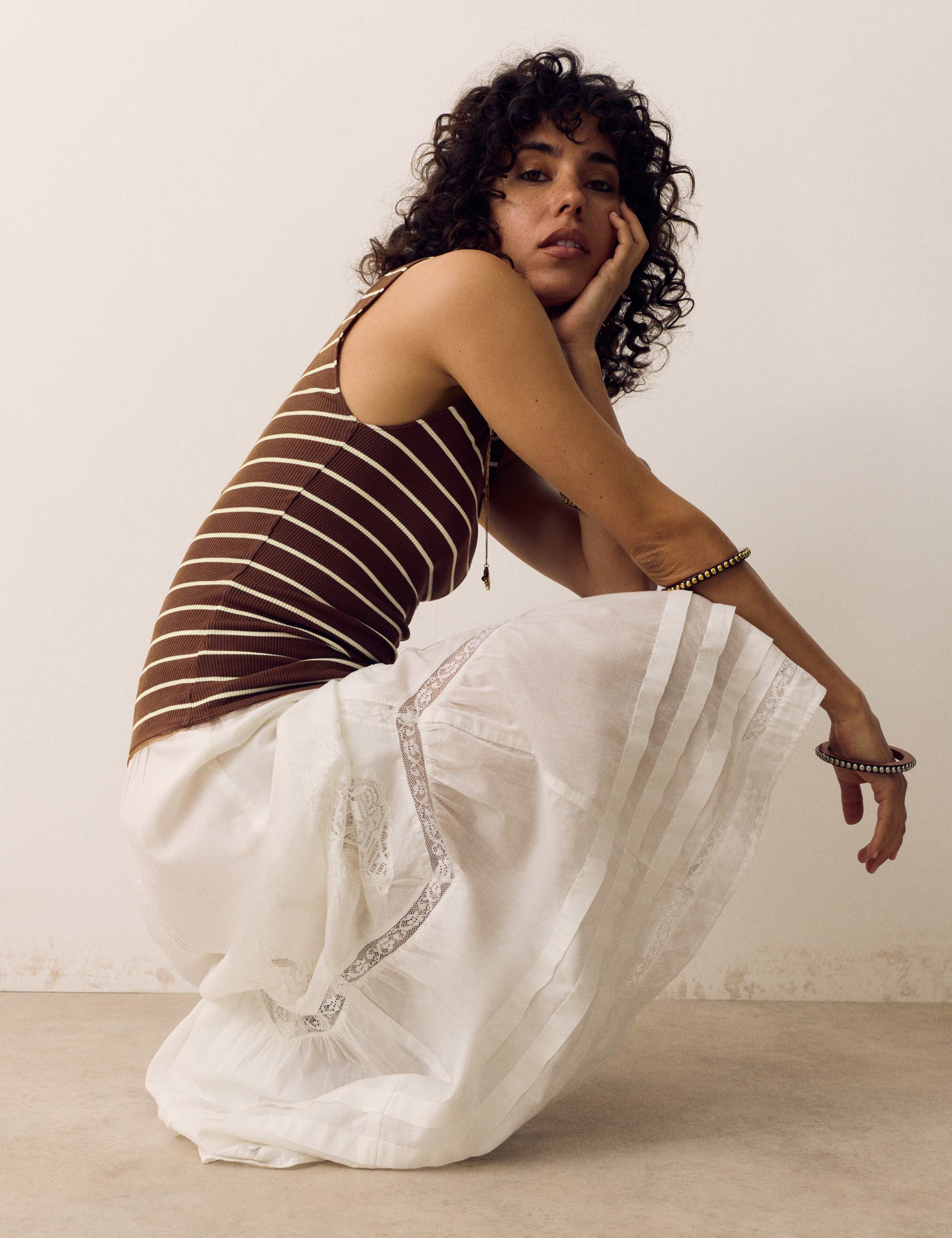 Striped Scoop Neck Vest 4 of 6