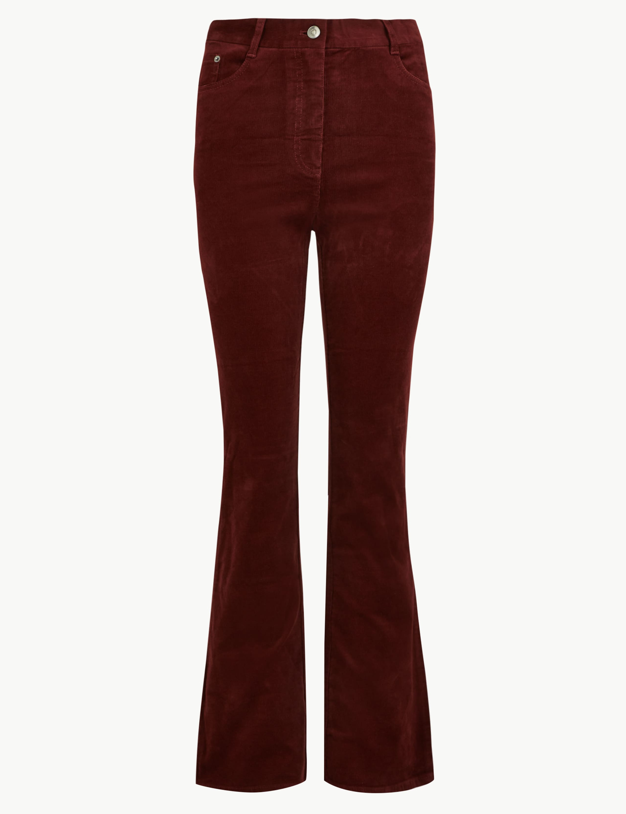 Corduroy Slim Flare Trousers 2 of 5