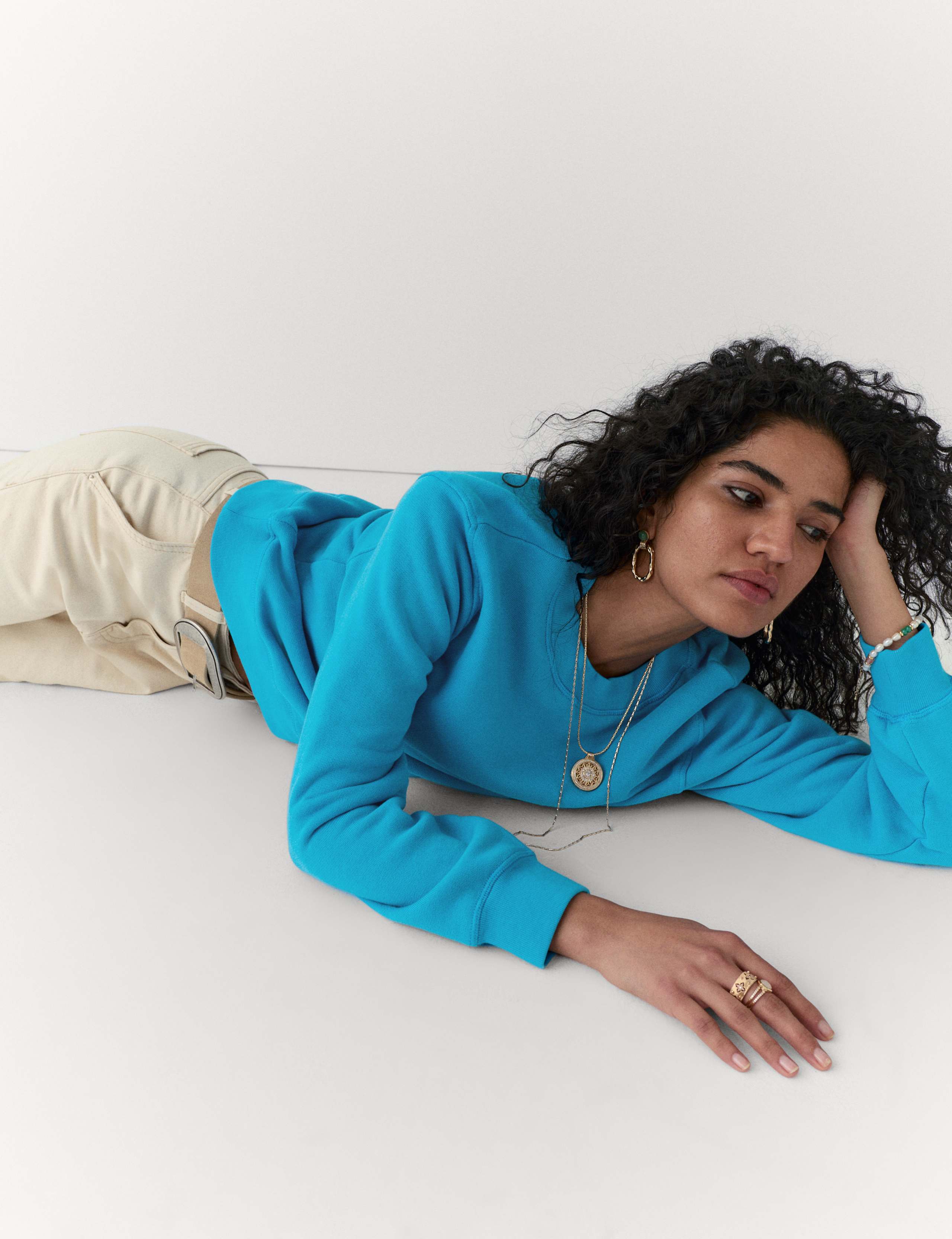 Pure Cotton Sweat-shirt 4 of 6