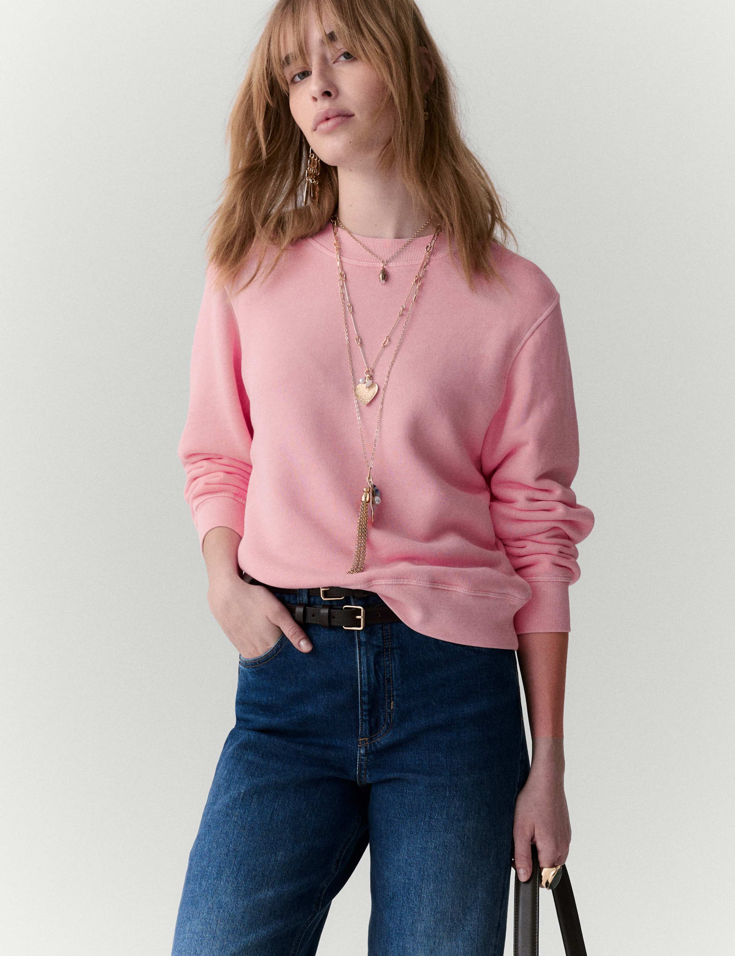 Cotton Rich Garment Dye Sweatshirt 3 of 6