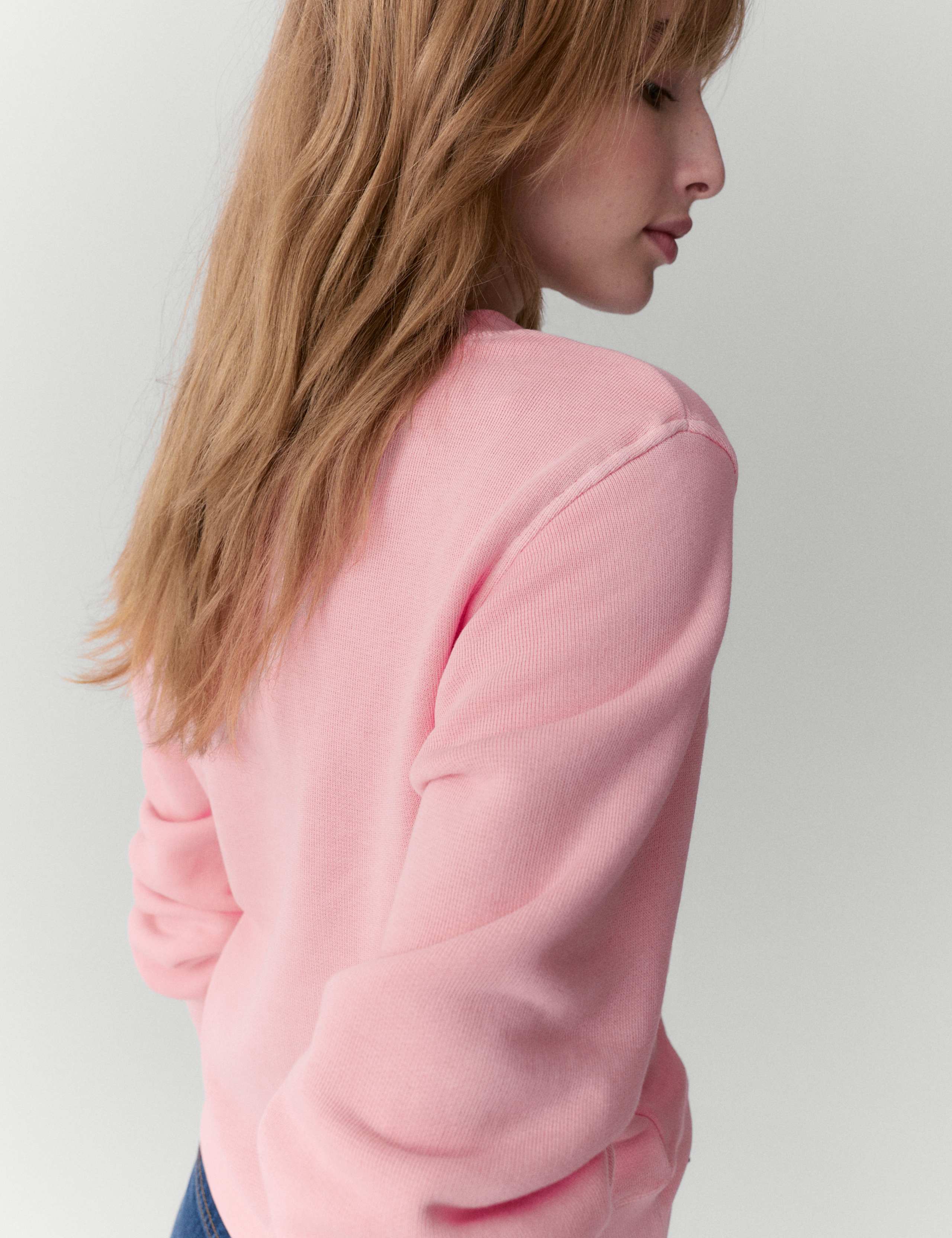 Cotton Rich Garment Dye Sweatshirt 5 of 6