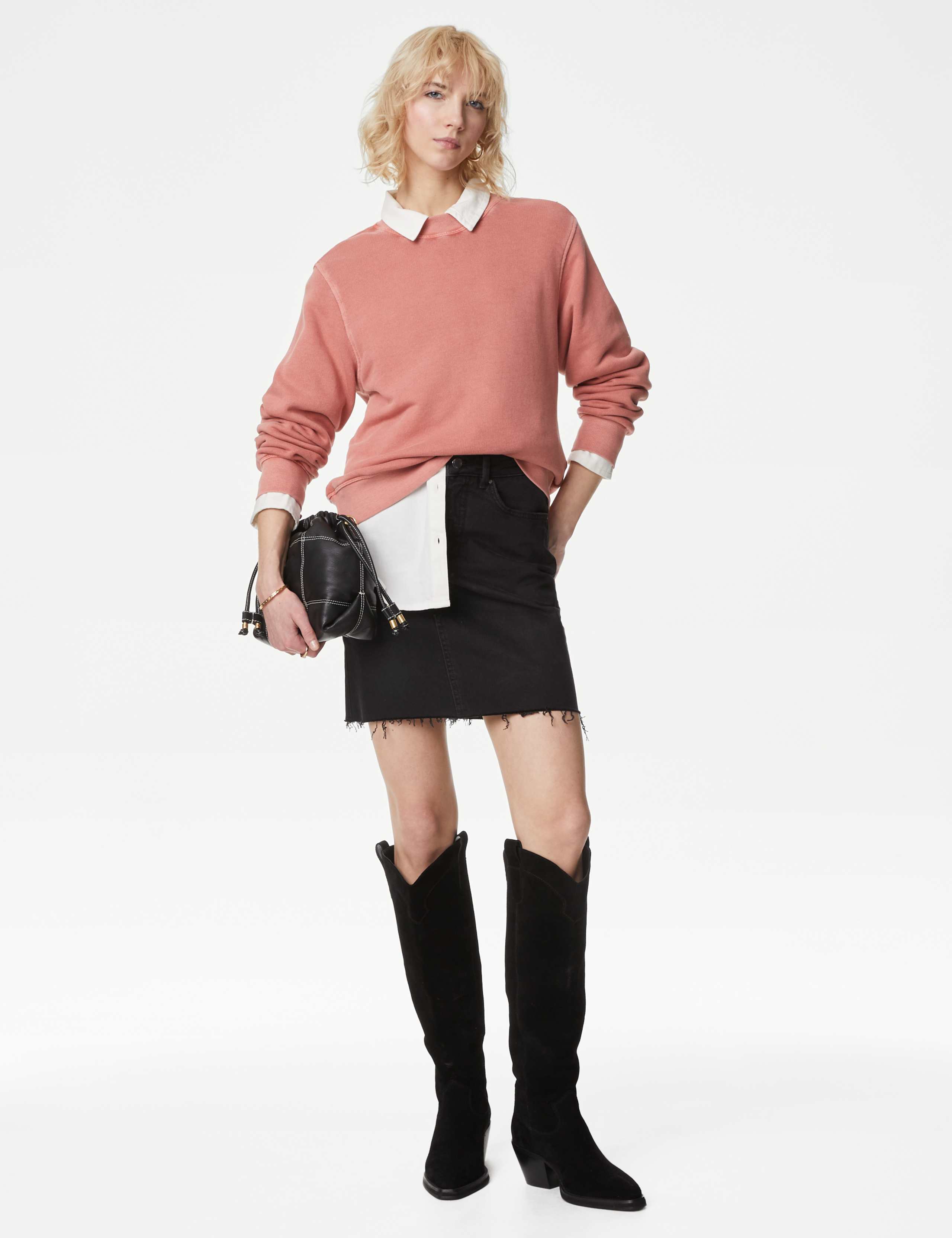 Pure Cotton Sweat-shirt 1 of 5