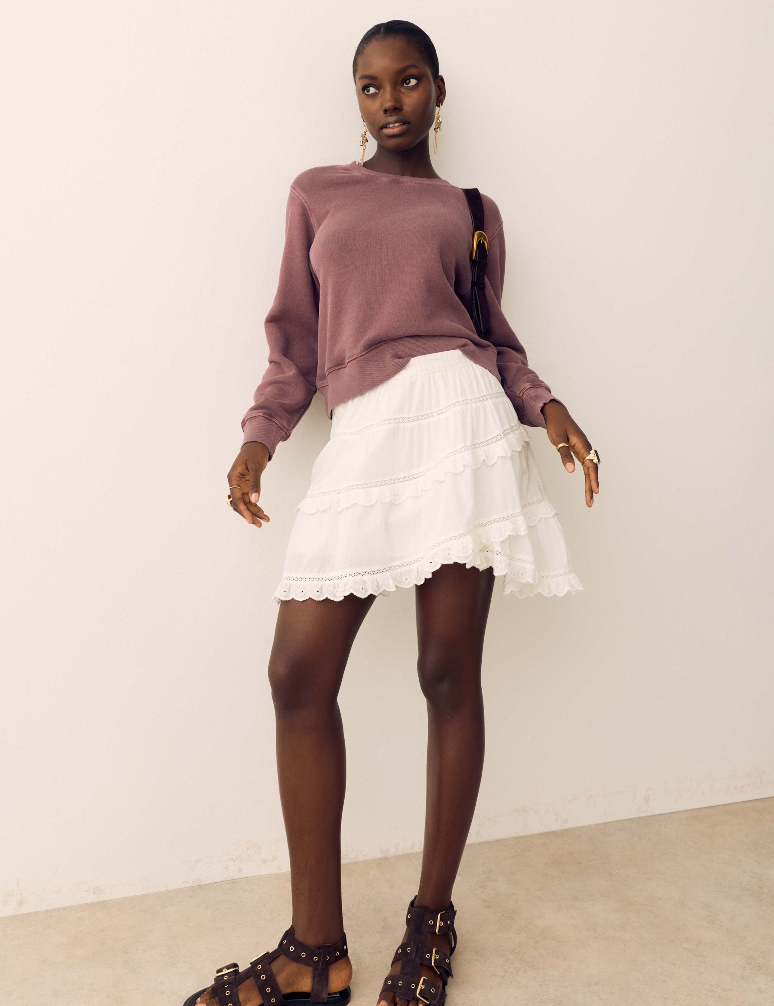 Cotton Rich Garment Dye Sweatshirt 5 of 5