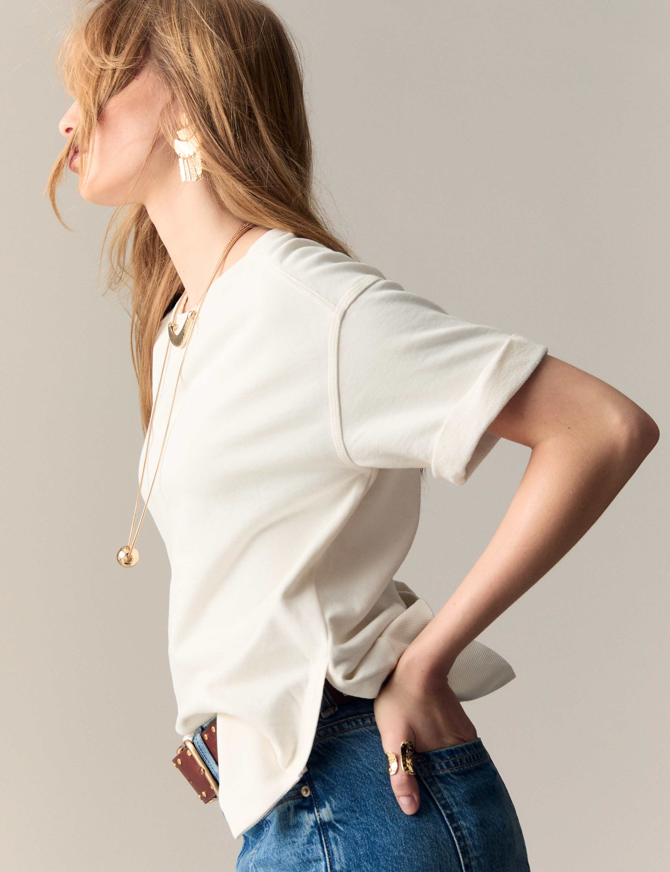 Pure Cotton Short Sleeve Sweatshirt 5 of 5