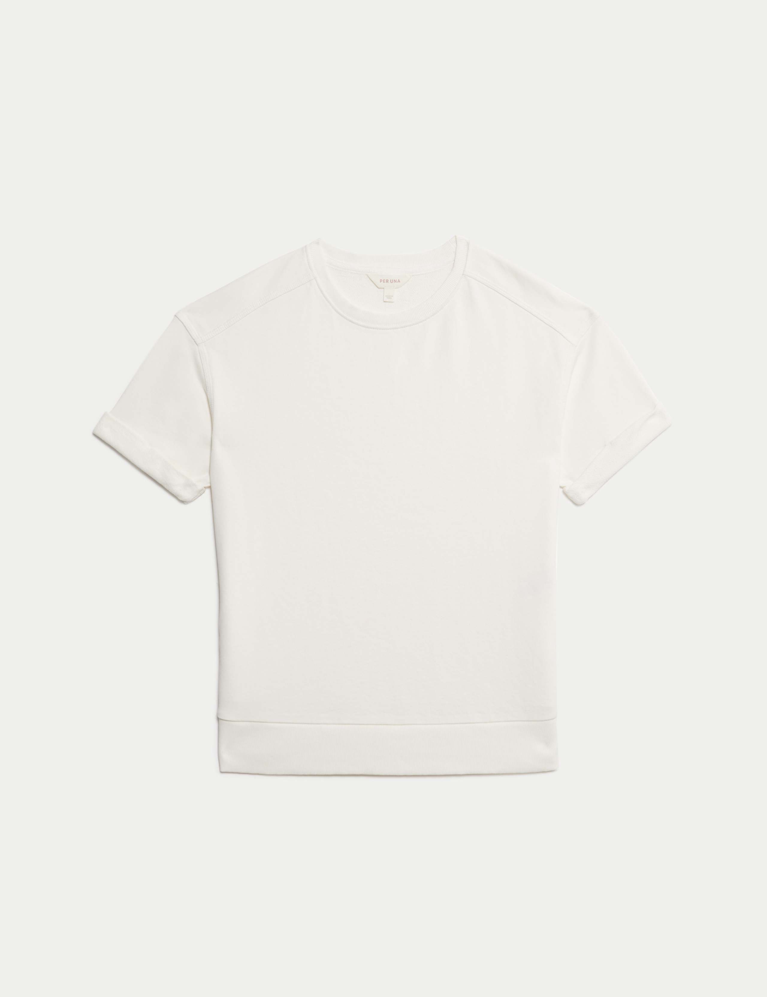Pure Cotton Short Sleeve Sweatshirt 2 of 5