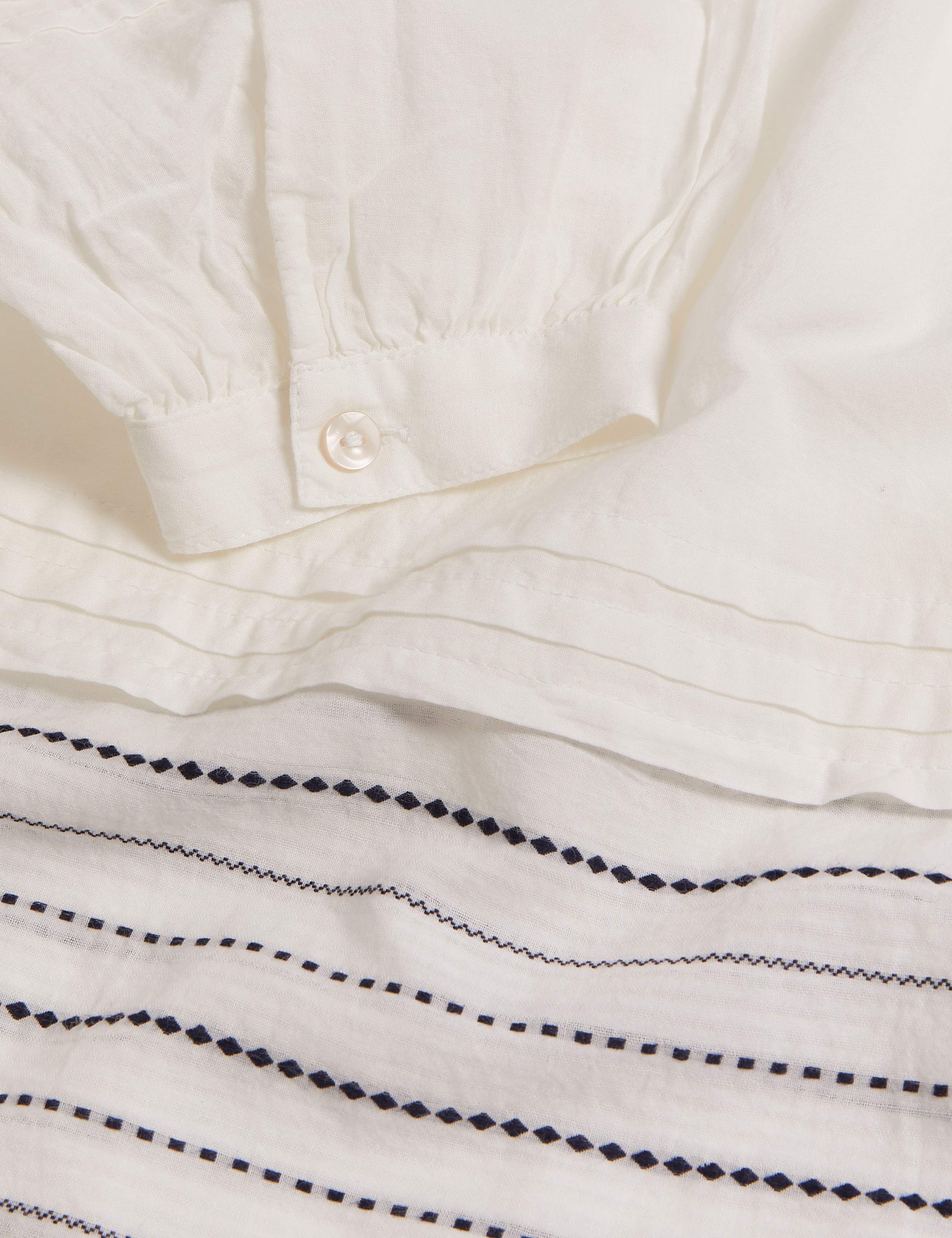 Pure Cotton Embroidered Blouse 7 of 7