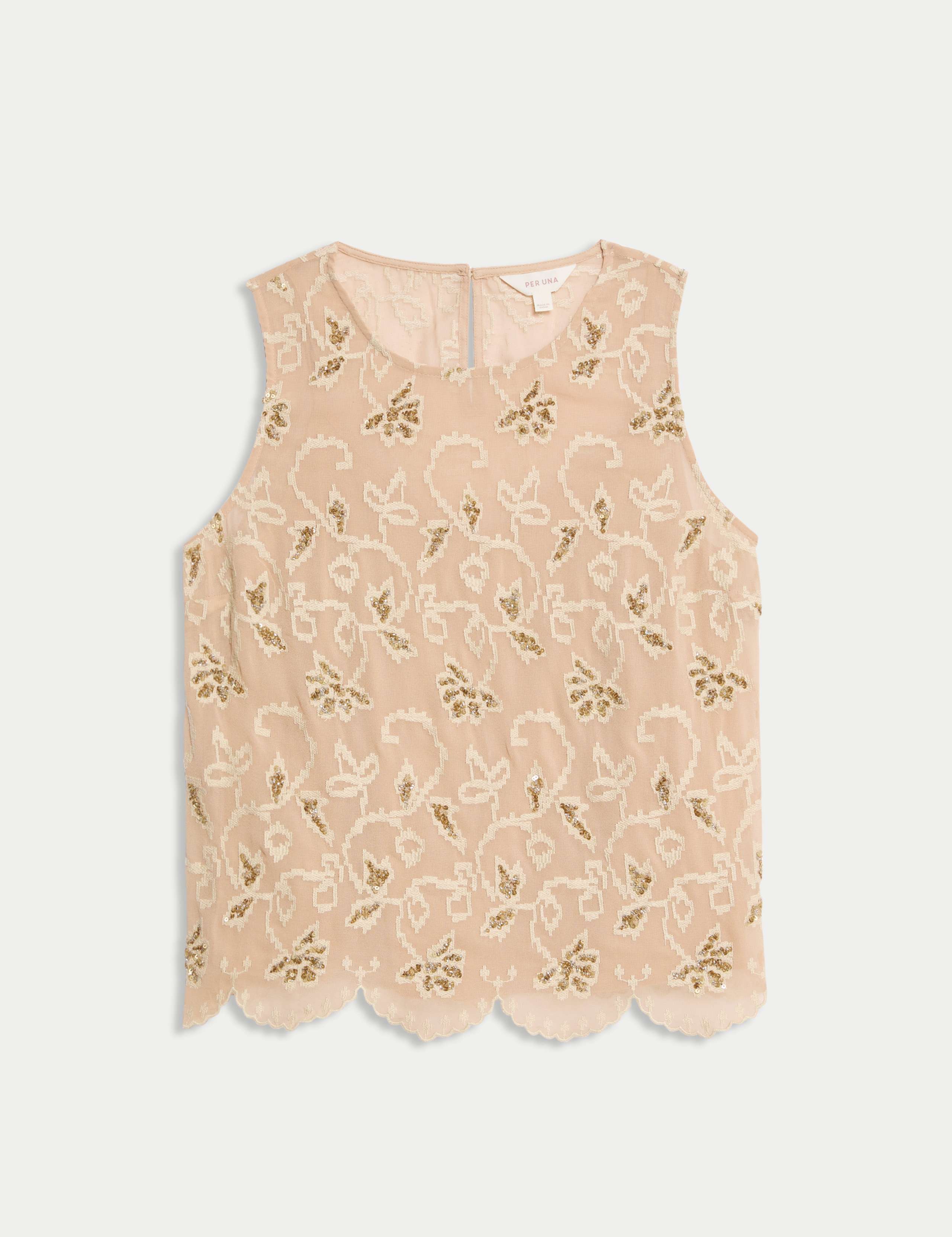 Embellished Vest Top 1 of 2