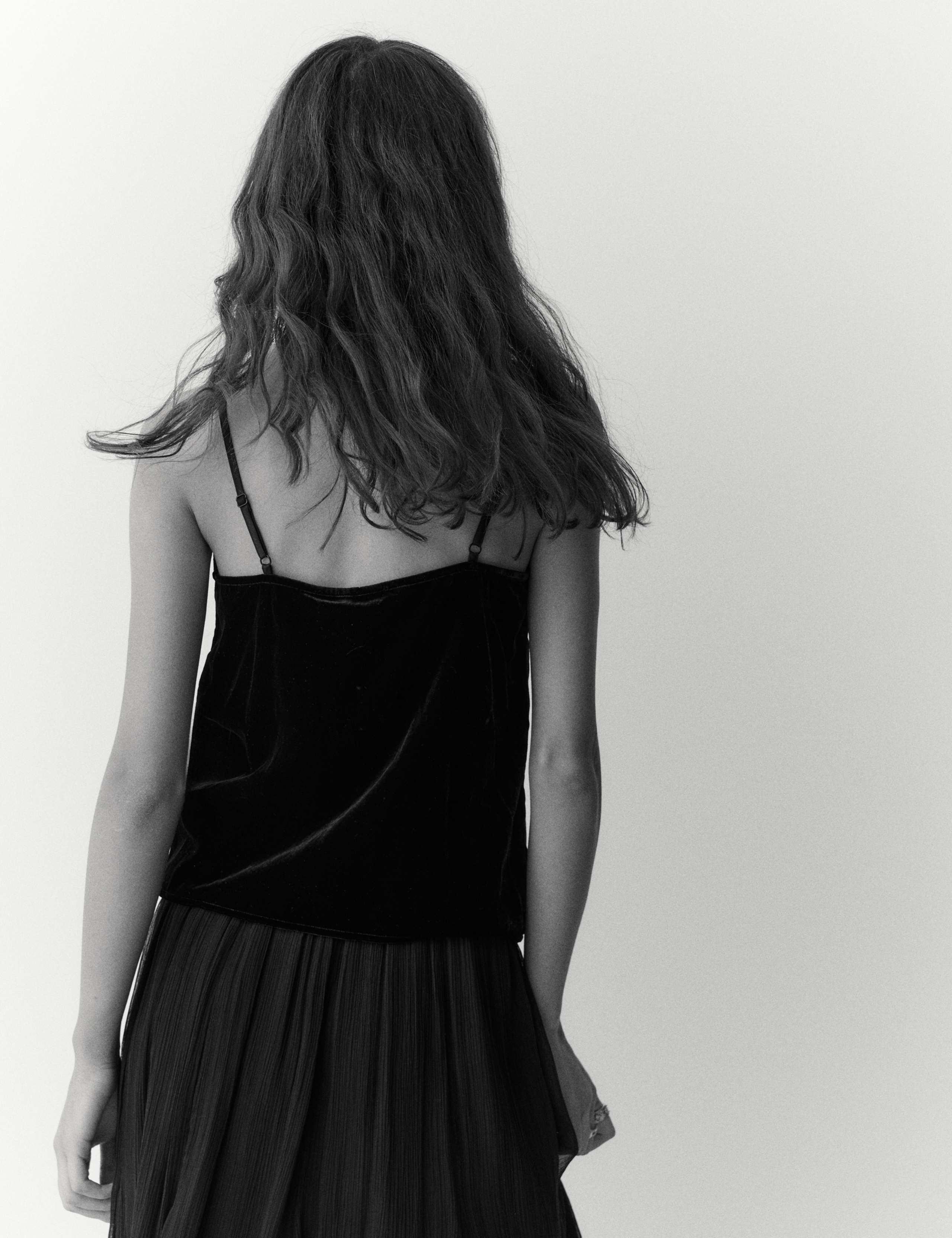 Velvet Lace Appliqué Cami Top 4 of 5