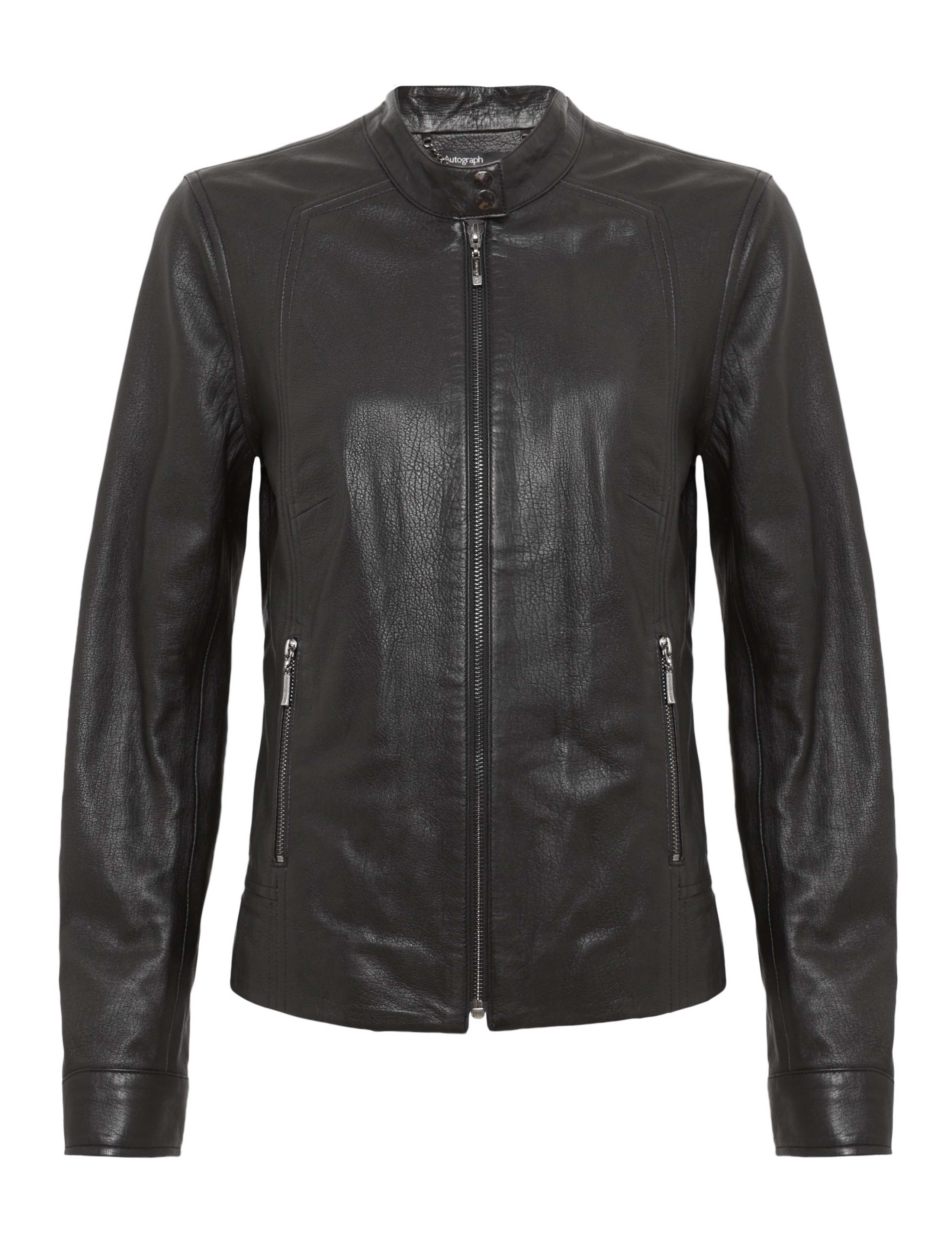 Leather Bomber Jacket 4 of 7