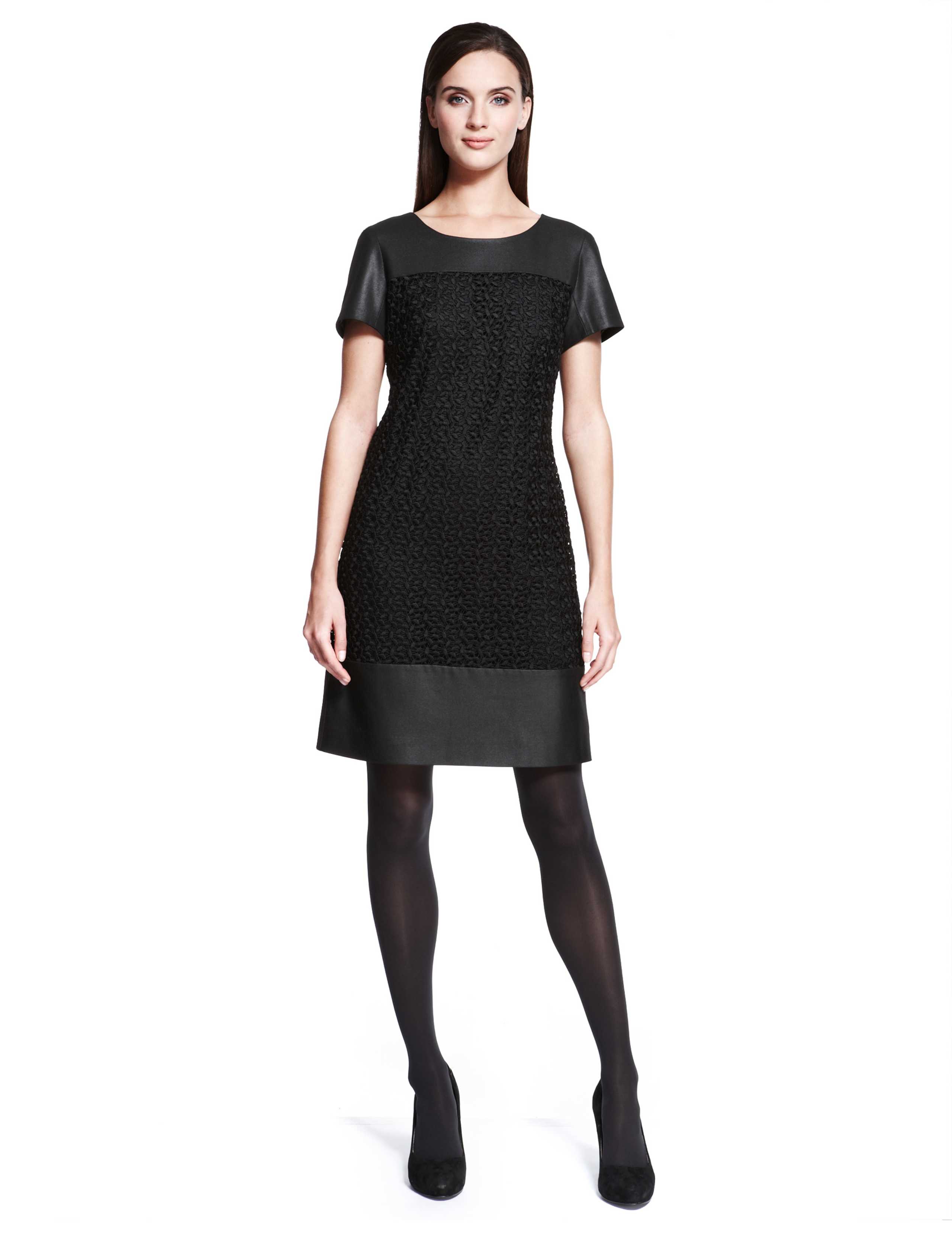 Lace Panelled Tunic Dress 1 of 6